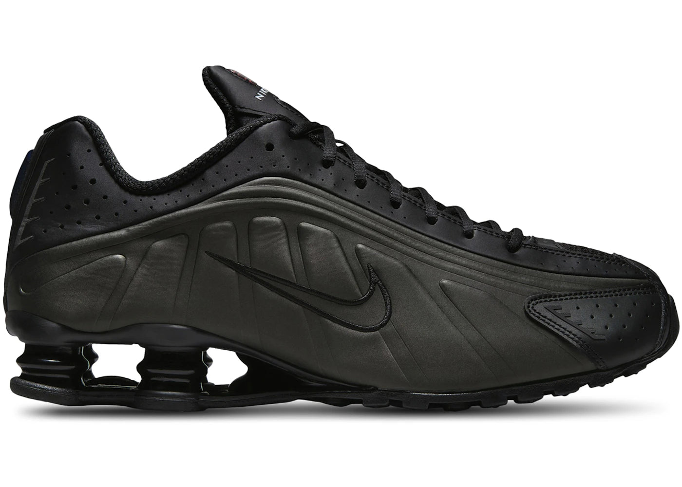 Nike Shox R4-Black Bright Crimson