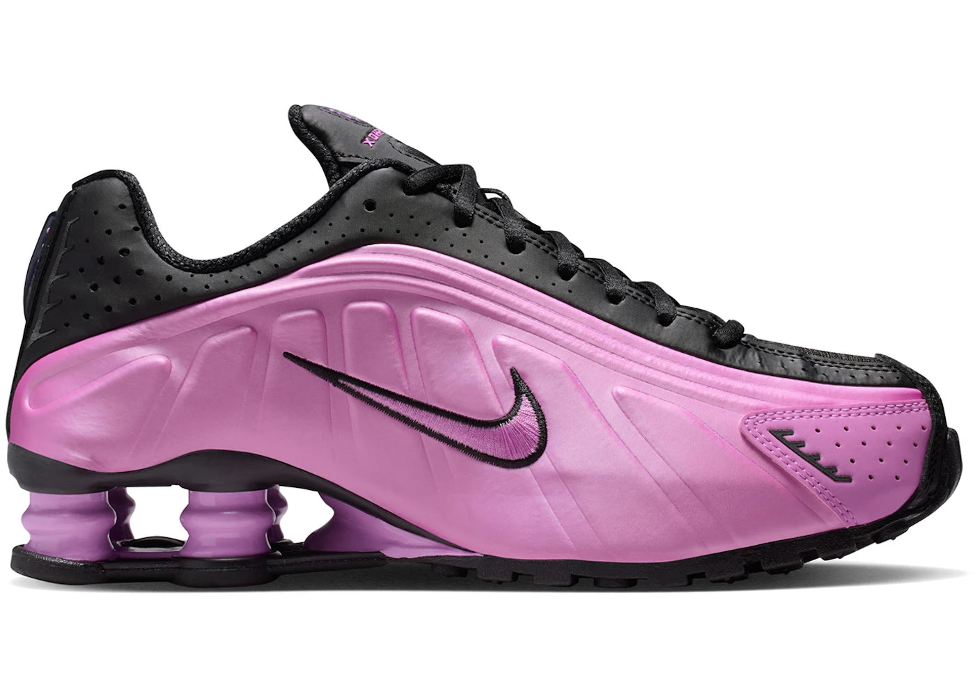 Nike Shox R4 Black Light Magenta - main view