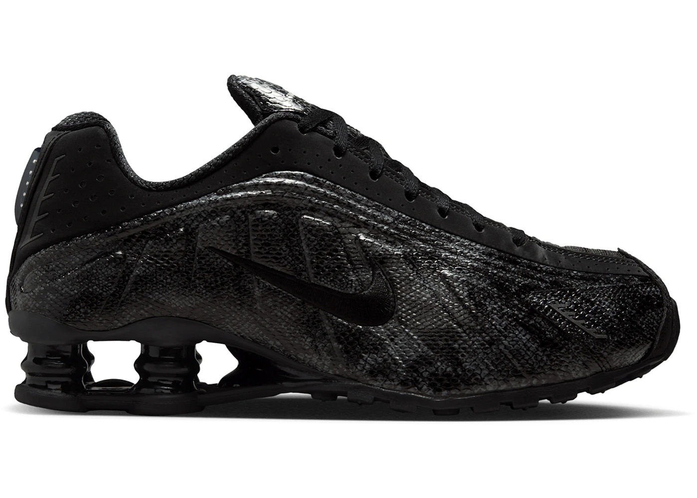 Nike Shox R4 Black Snakeskin