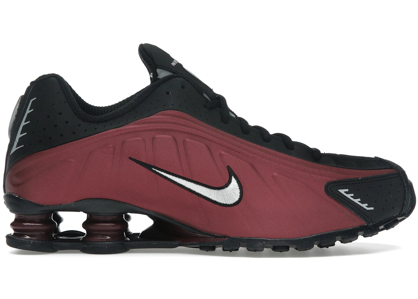 Nike Shox R4-Black Team Red (Women's)