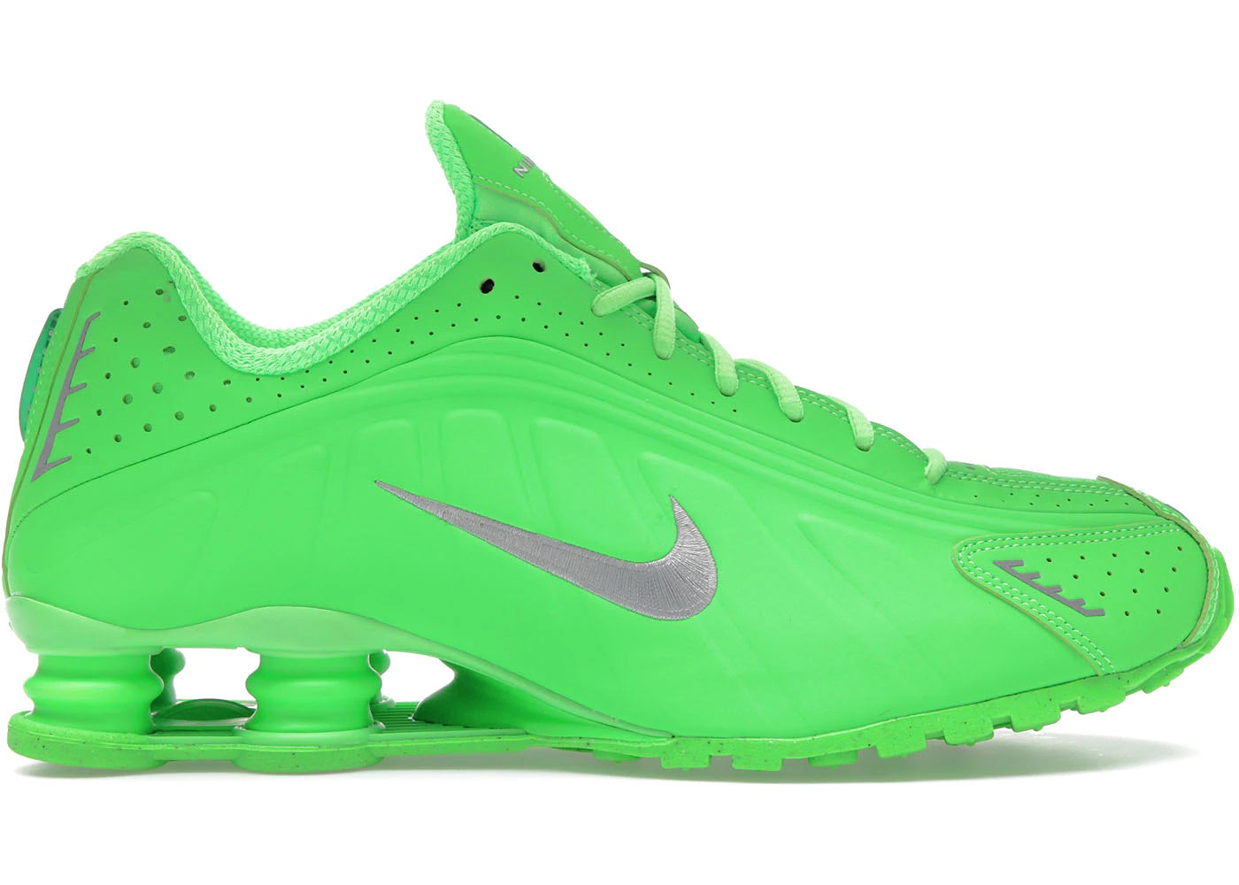 Nike Shox R4-Green Strike (Femme)