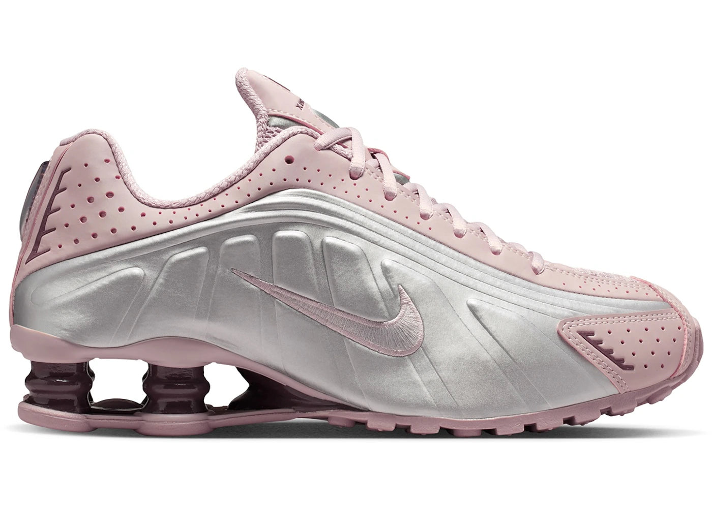 Nike Shox R4 Particle Rose Tattoo Silver - main view