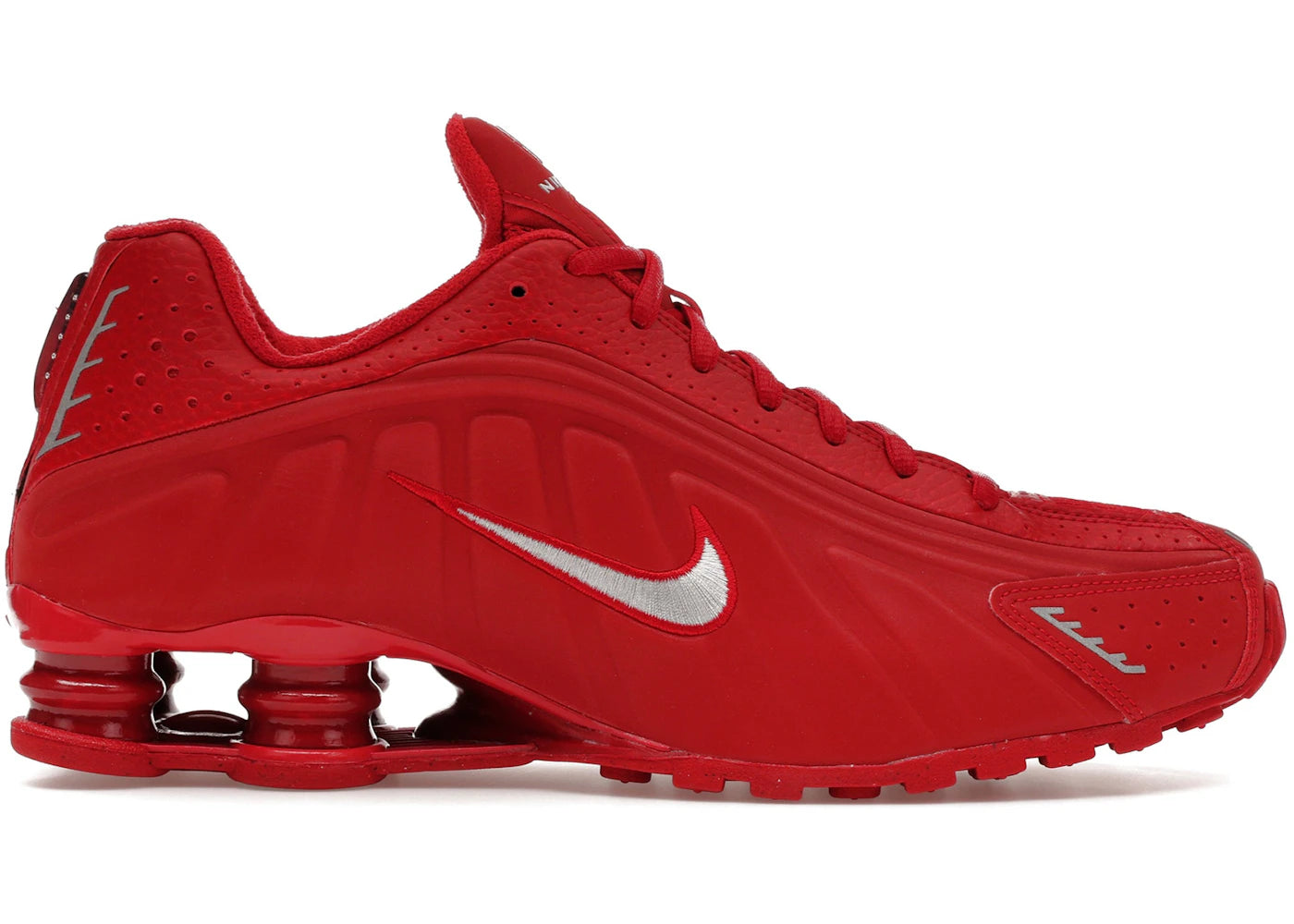 Nike Shox R4 Red White - main view