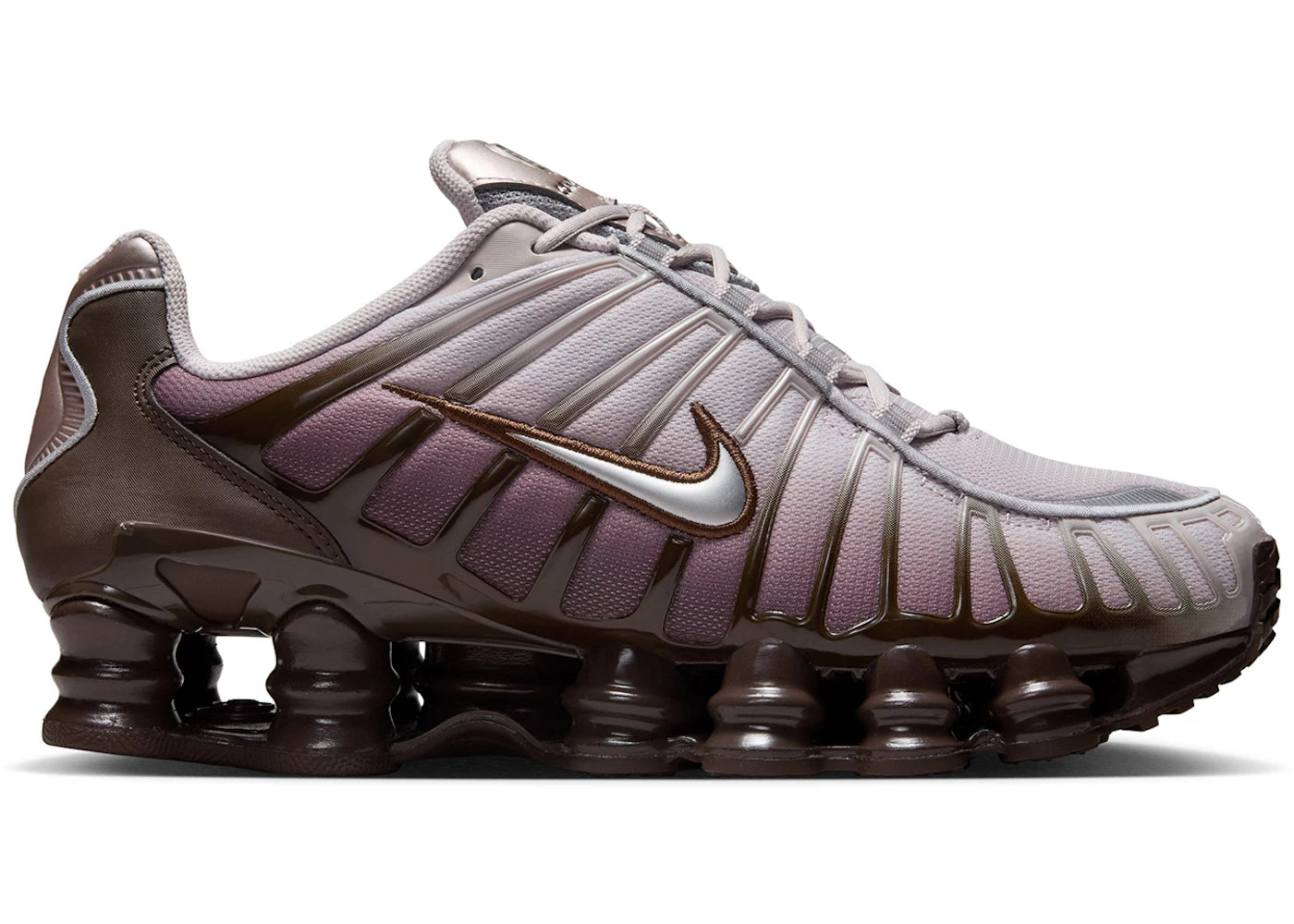 Nike Shox TL-Baroque Brown Platinum Violet Metallic Silver (Women's)