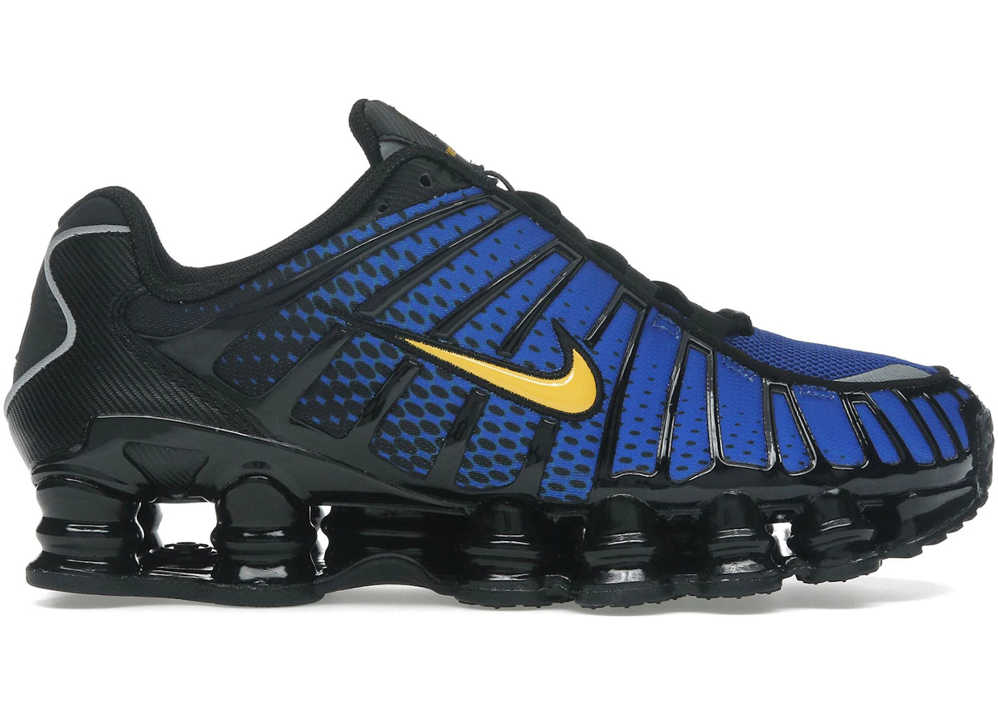 Nike Shox TL-Black Lyon Blue Varsity Maize