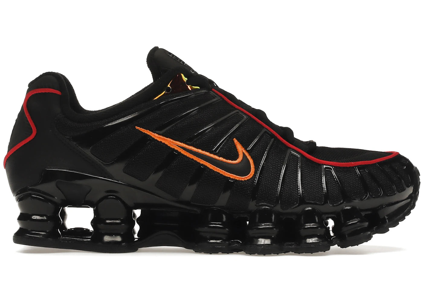 Nike Shox TL-Black Magma Orange