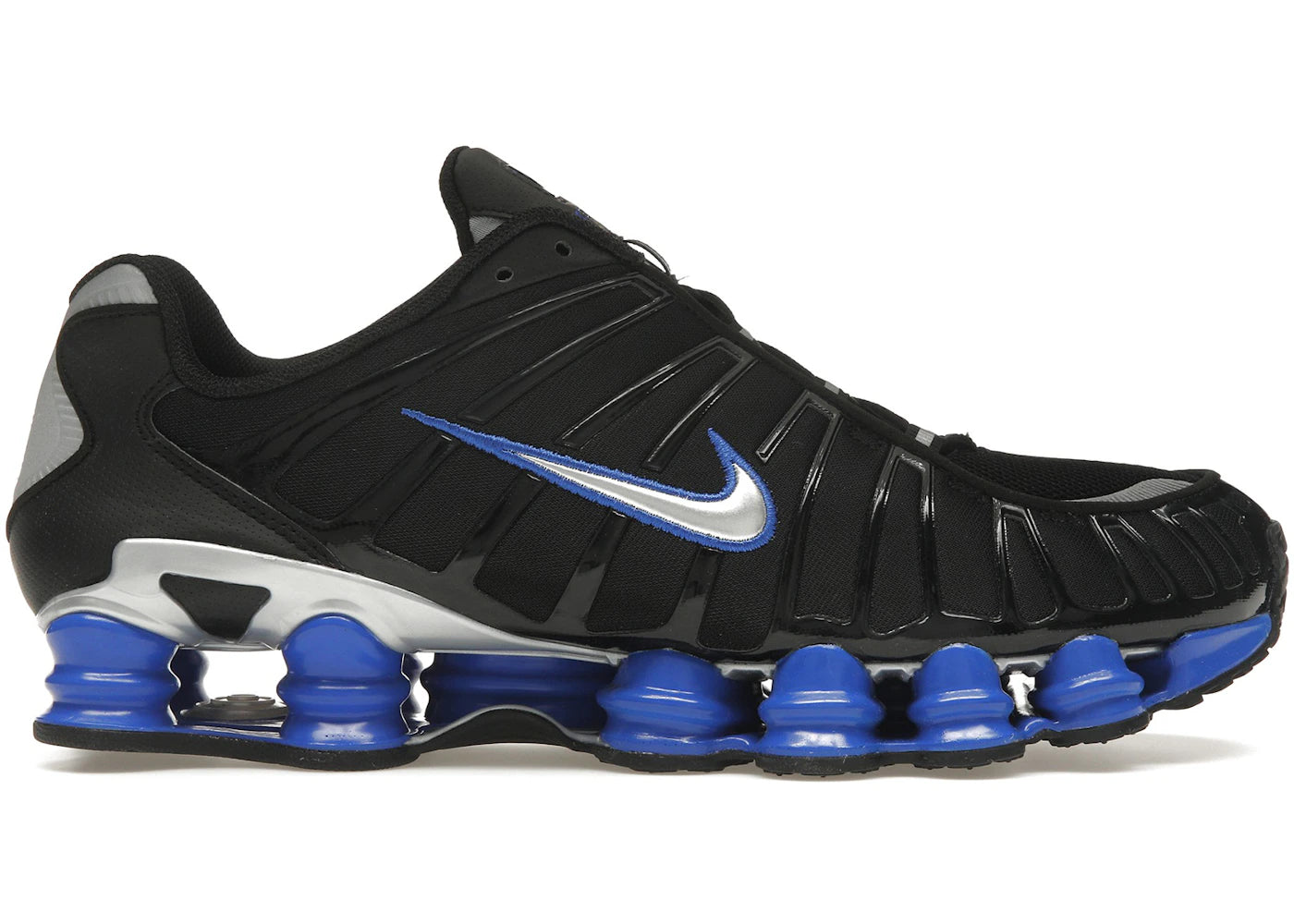 Nike Shox TL-Black Racer Blue Metallic Silver