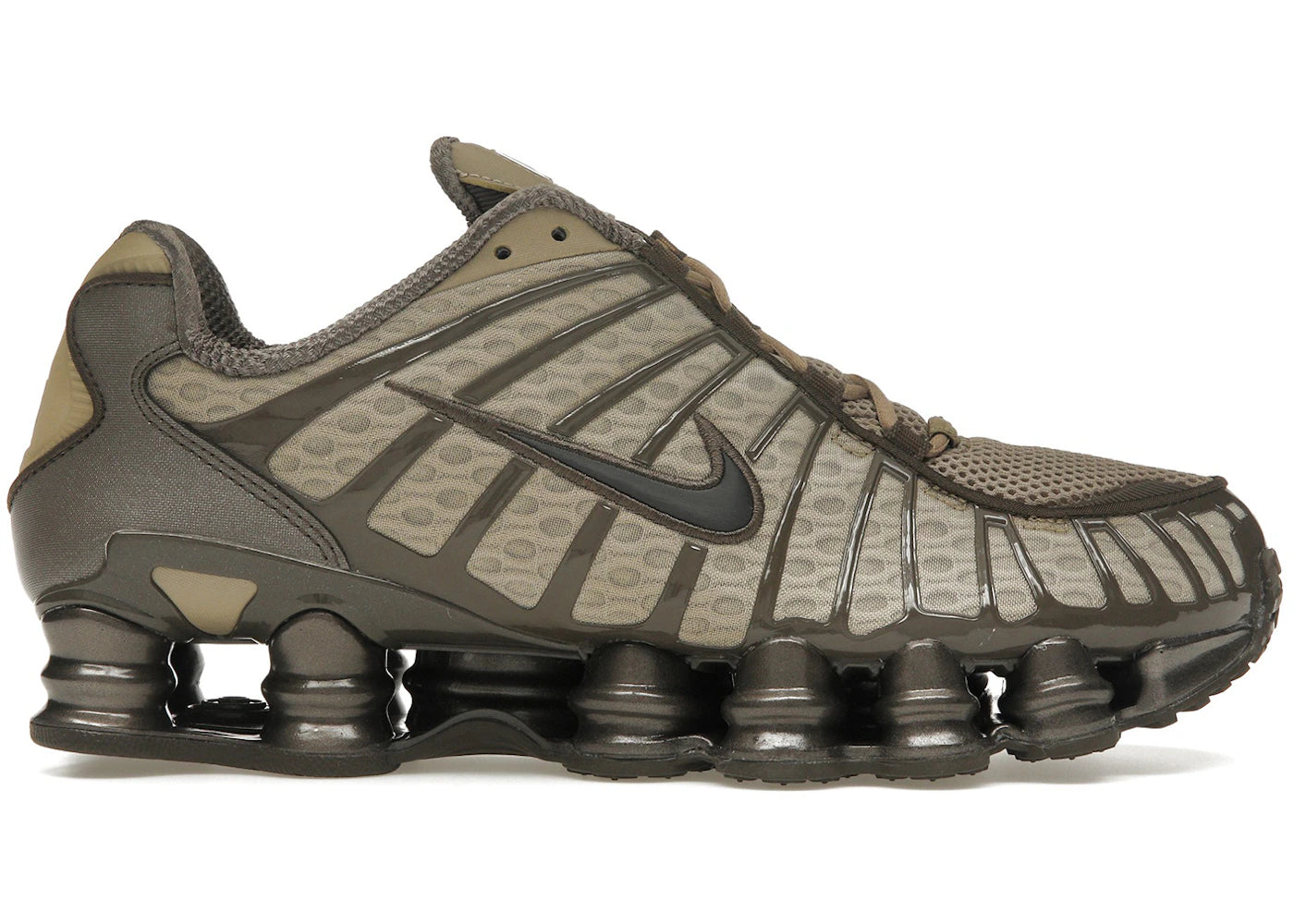 Nike Shox TL-Khaki Ironstone Off Noir (Women's)