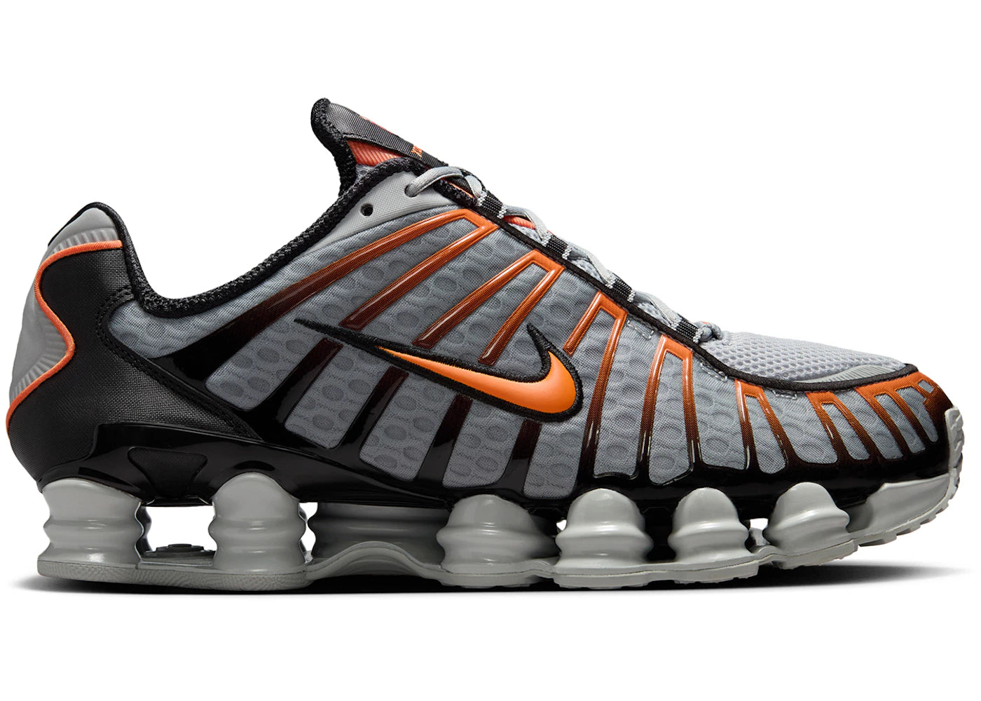 Nike Shox TL-Light Smoke Grey Black Bright Mandarin