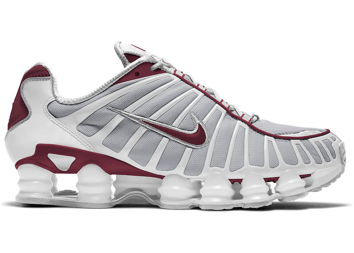 Nike Shox TL-Neutral Grey Team Red