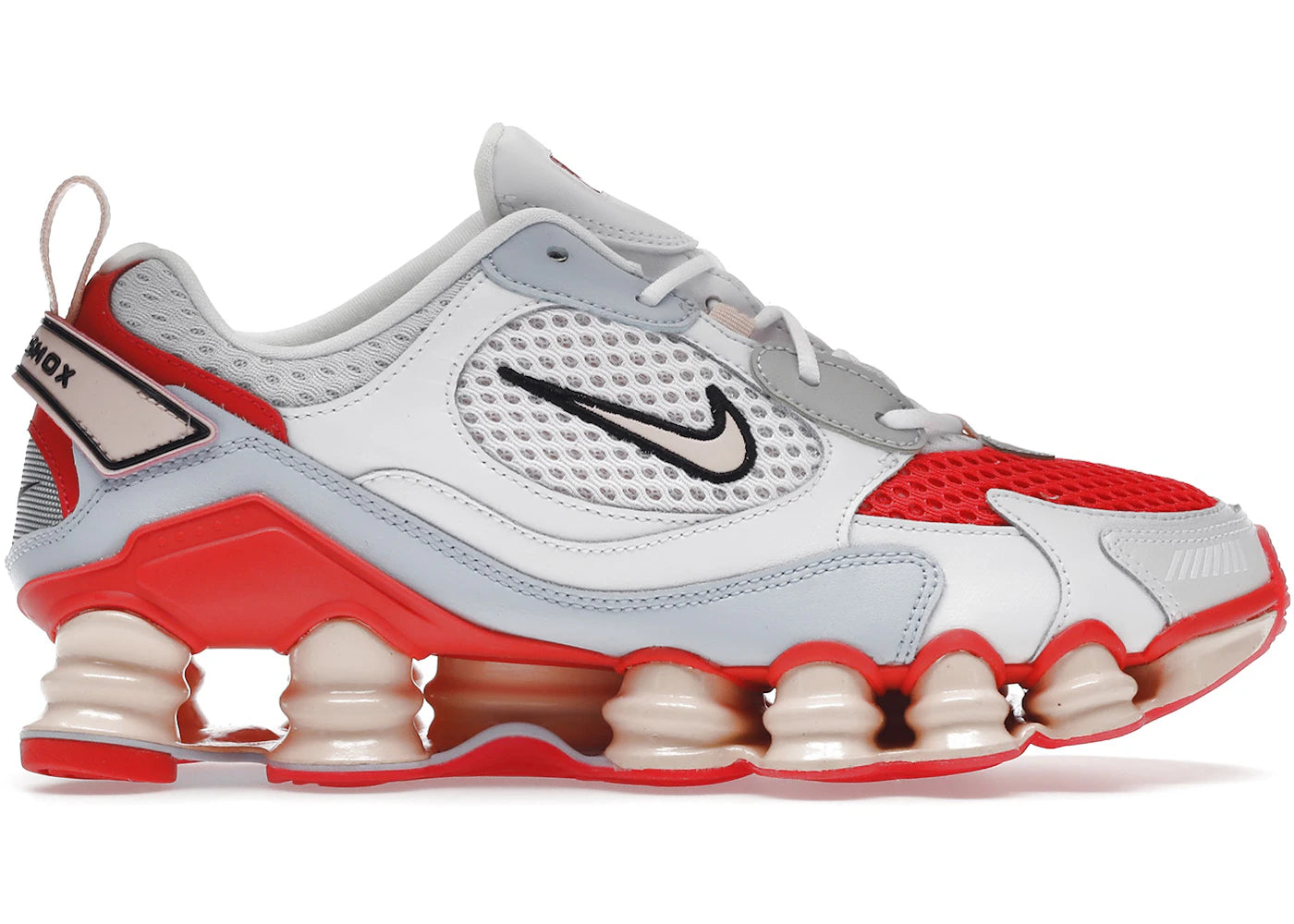 Nike Shox TL Nova-White Laser Crimson (Women's)