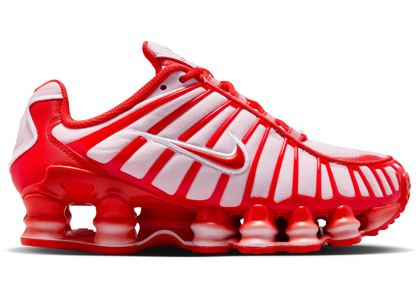 Nike Shox TL Pink Foam Habanero Red - main view