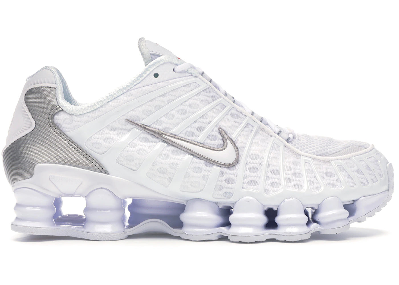 Nike Shox TL-White Metallic Silver