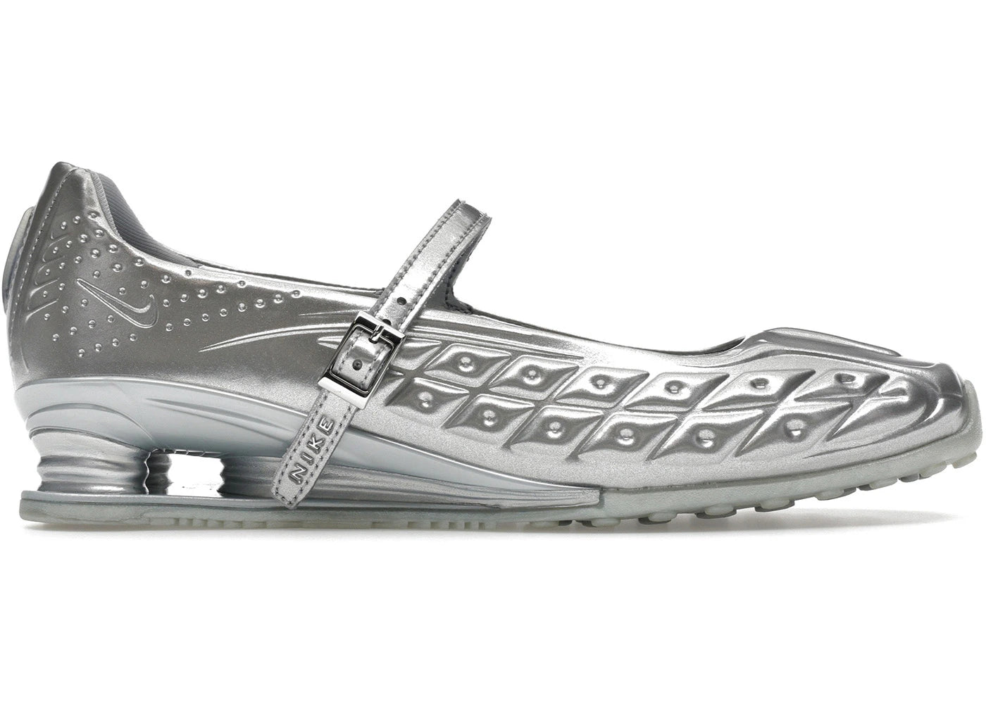 Nike Shox Z Calistra Metallic Silver - main view