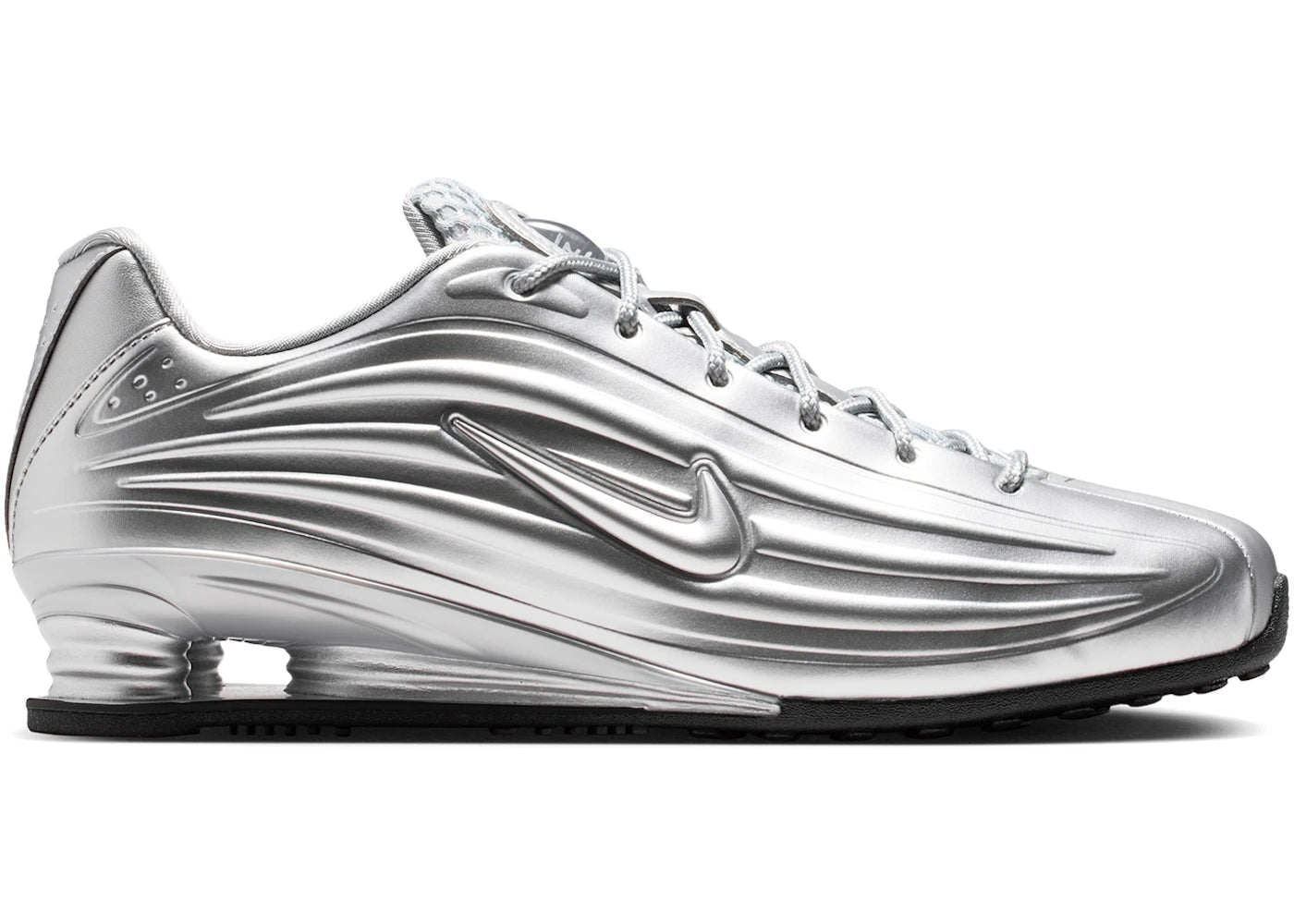 Nike Shox Z Metallic Silver Black - main view