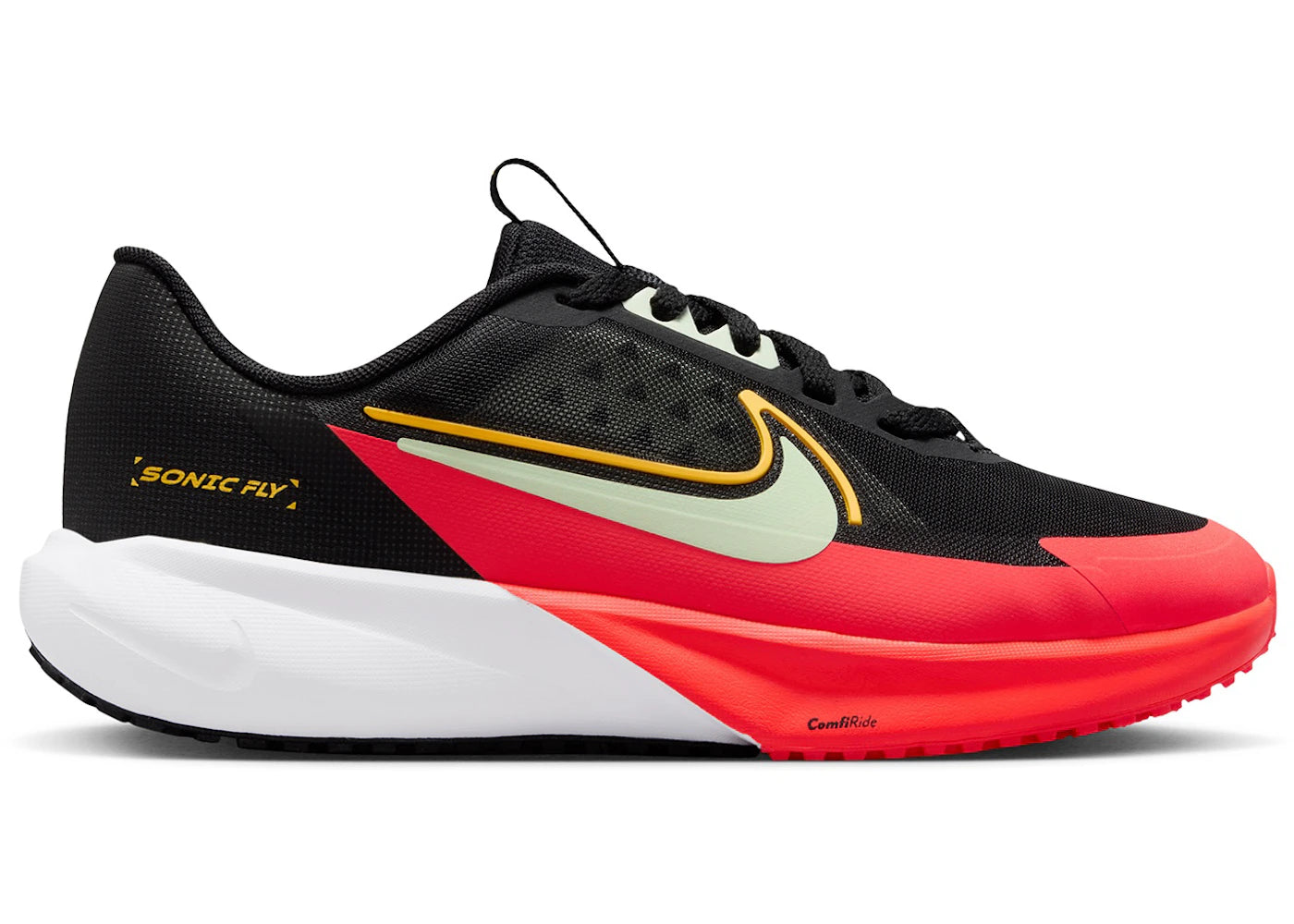 Nike Sonic Fly Black Laser Orange Crimson Volt