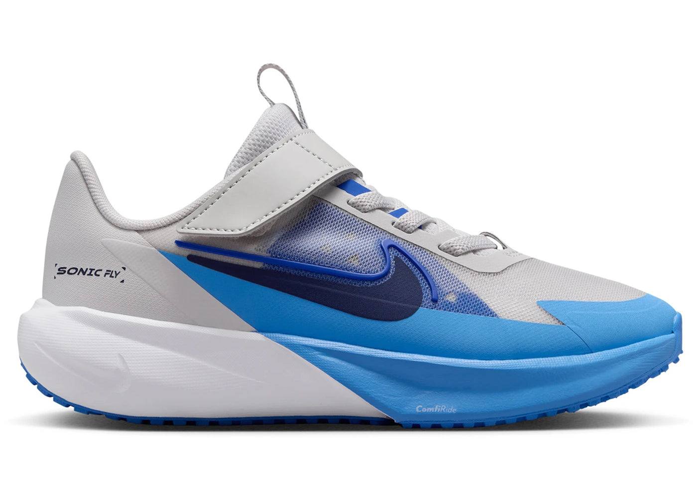 Nike Sonic Fly Vast Grey University Blue Navy