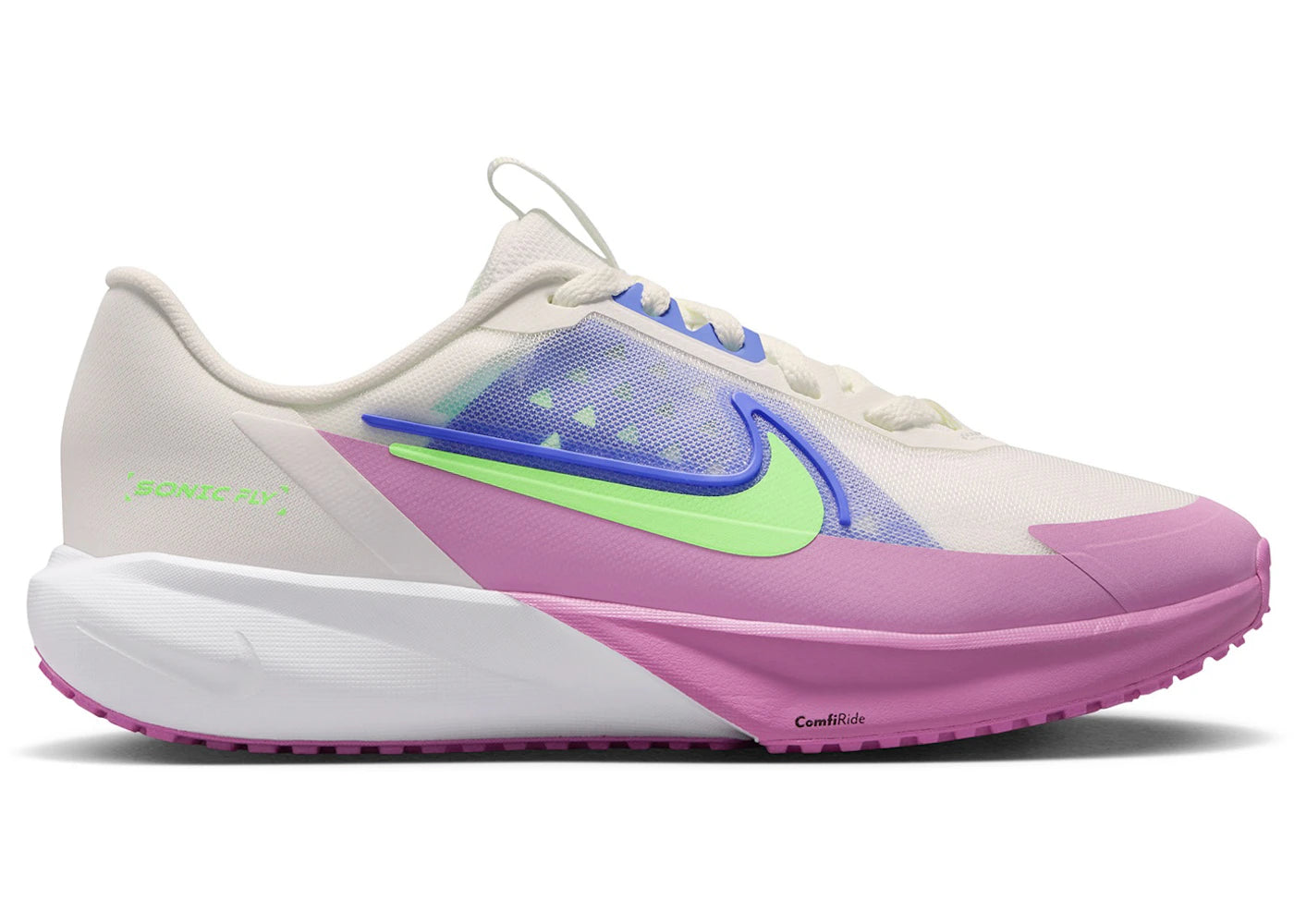 Nike Sonic Fly White Sapphire Lime Blast