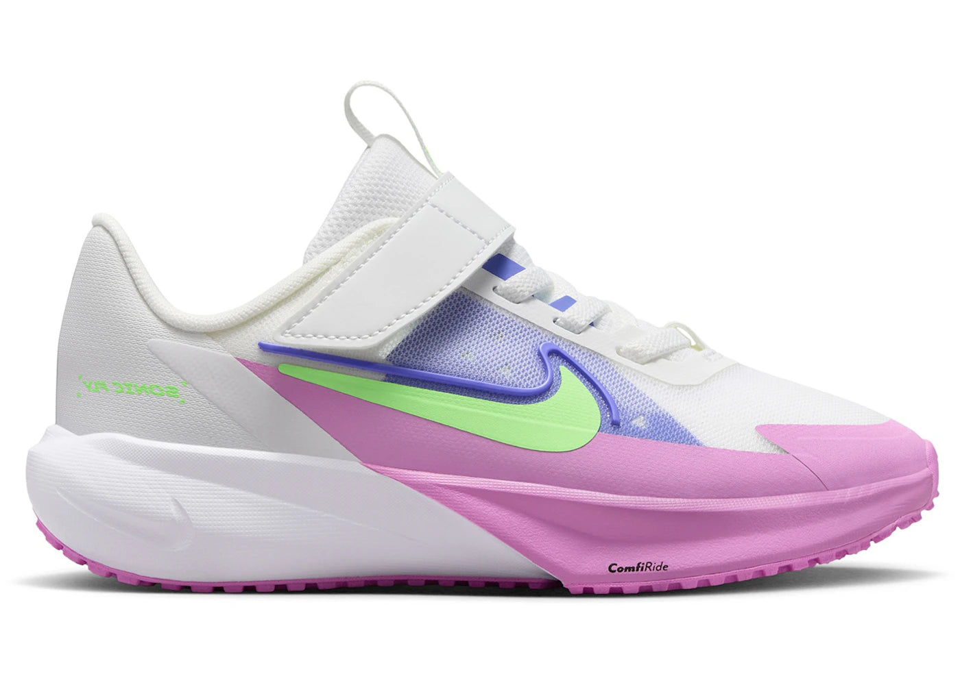 Nike Sonic Fly White Sapphire Lime Blast