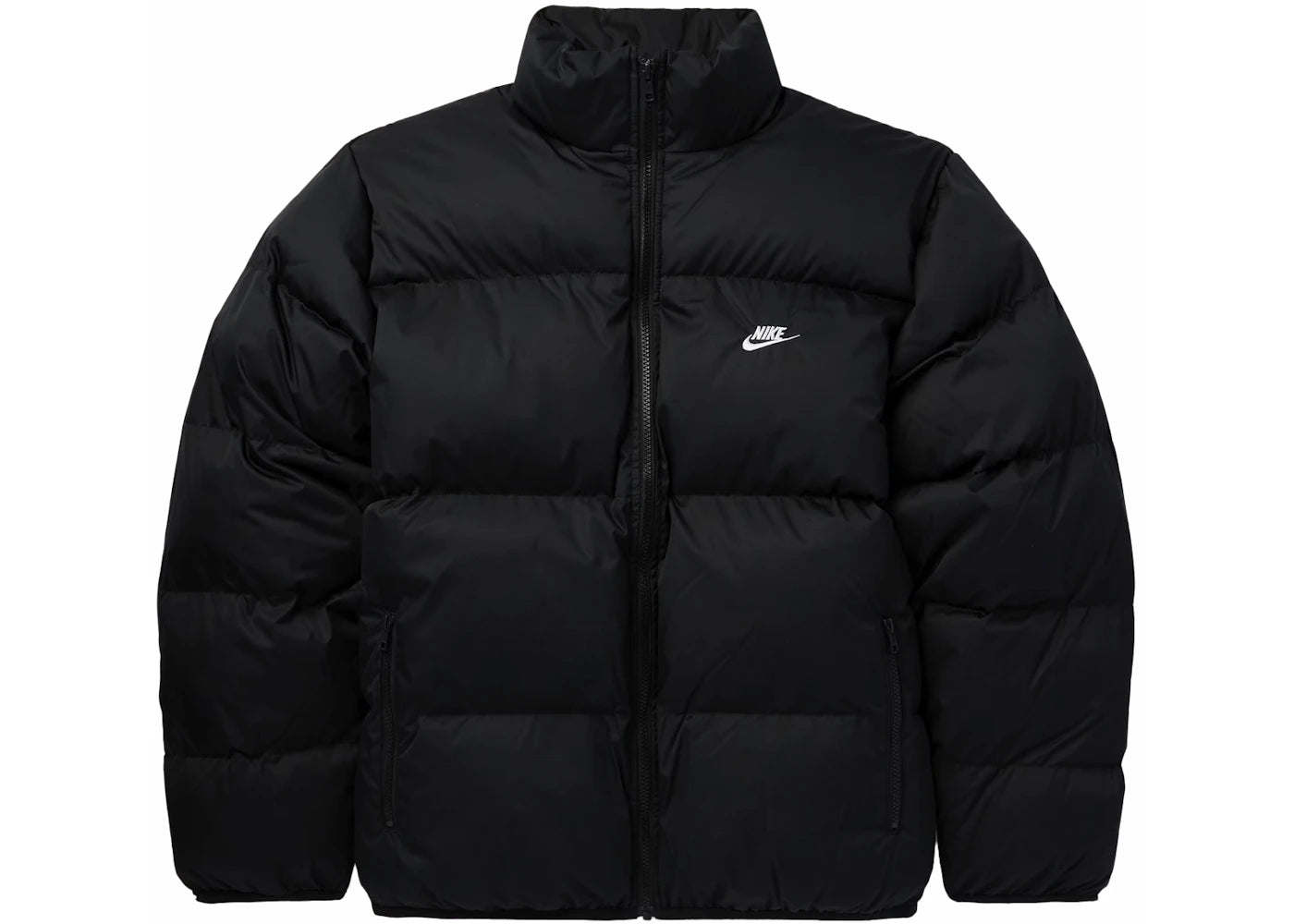 Nike Sportswear Club Puffer Jacket (Asia Sizing)-Black/White