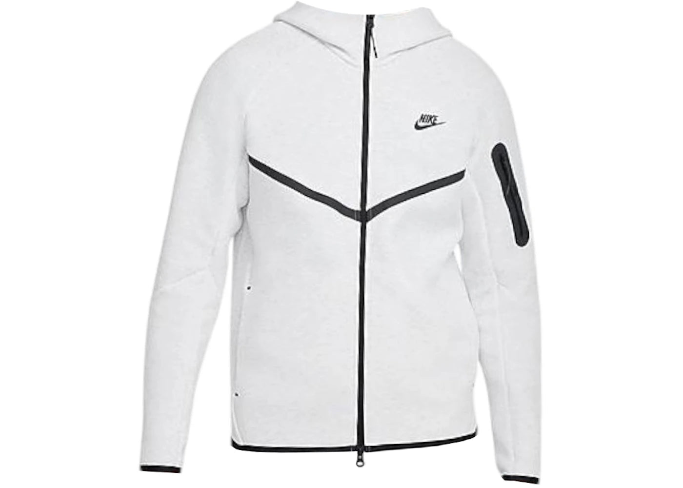 Nike Sportswear Tech Fleece Windrunner Hoodie-Birch Heather/Black