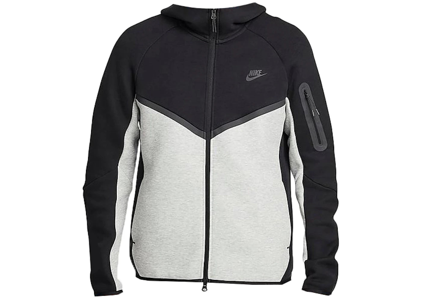 Nike Sportswear Tech Fleece Windrunner Hoodie-Black/Dark Grey Heather/Black