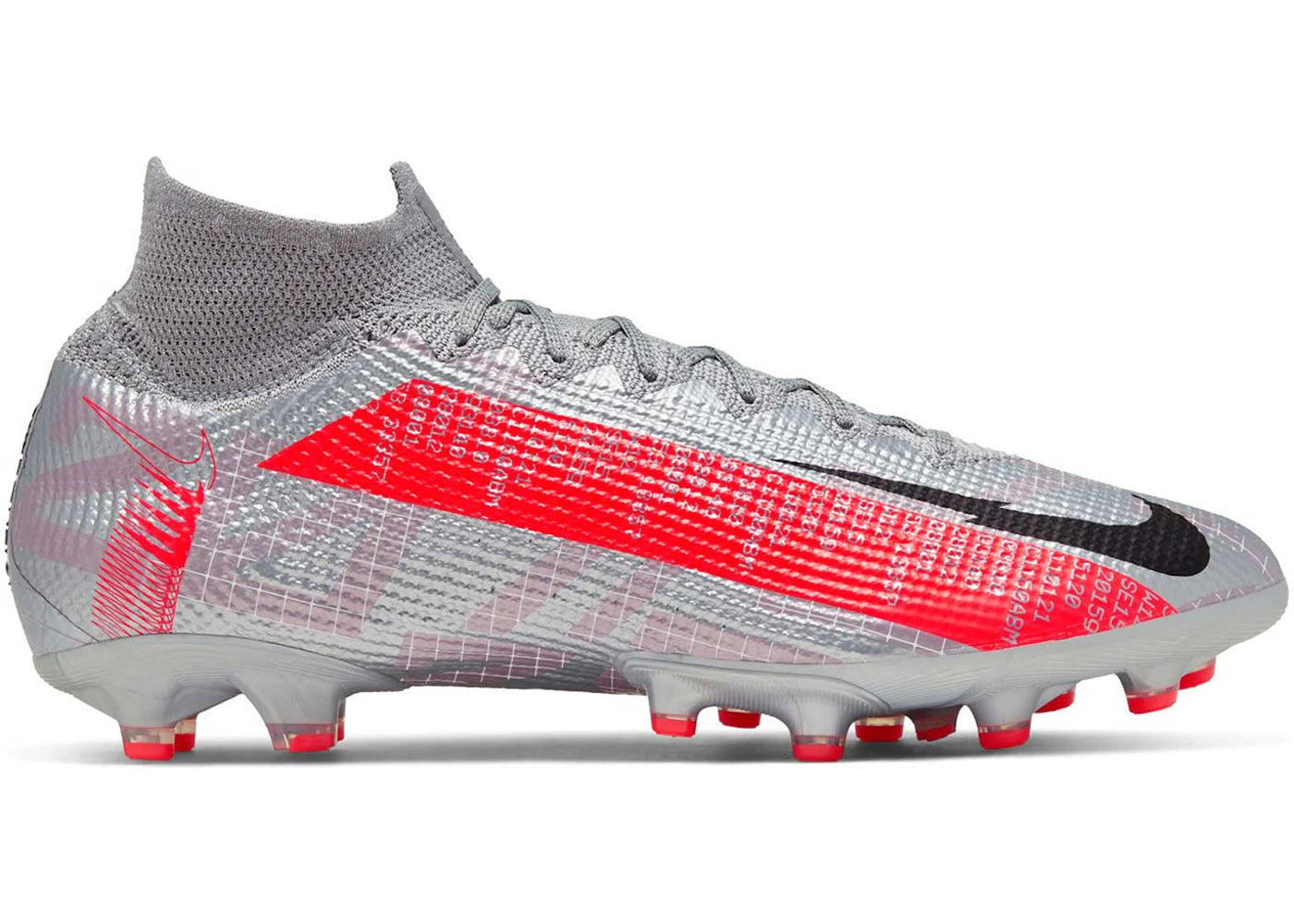 Nike Superfly 7 Elite AG Pro-Metallic Grey Crimson