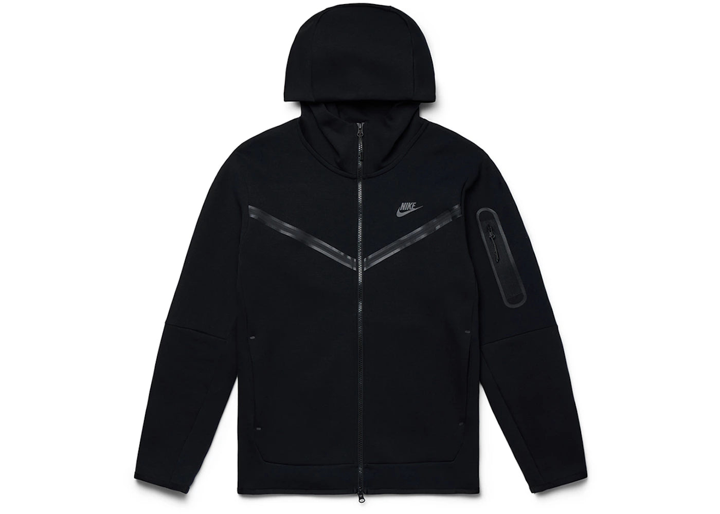Sweat à capuche zippé Nike Sportswear Tech Fleece - Noir