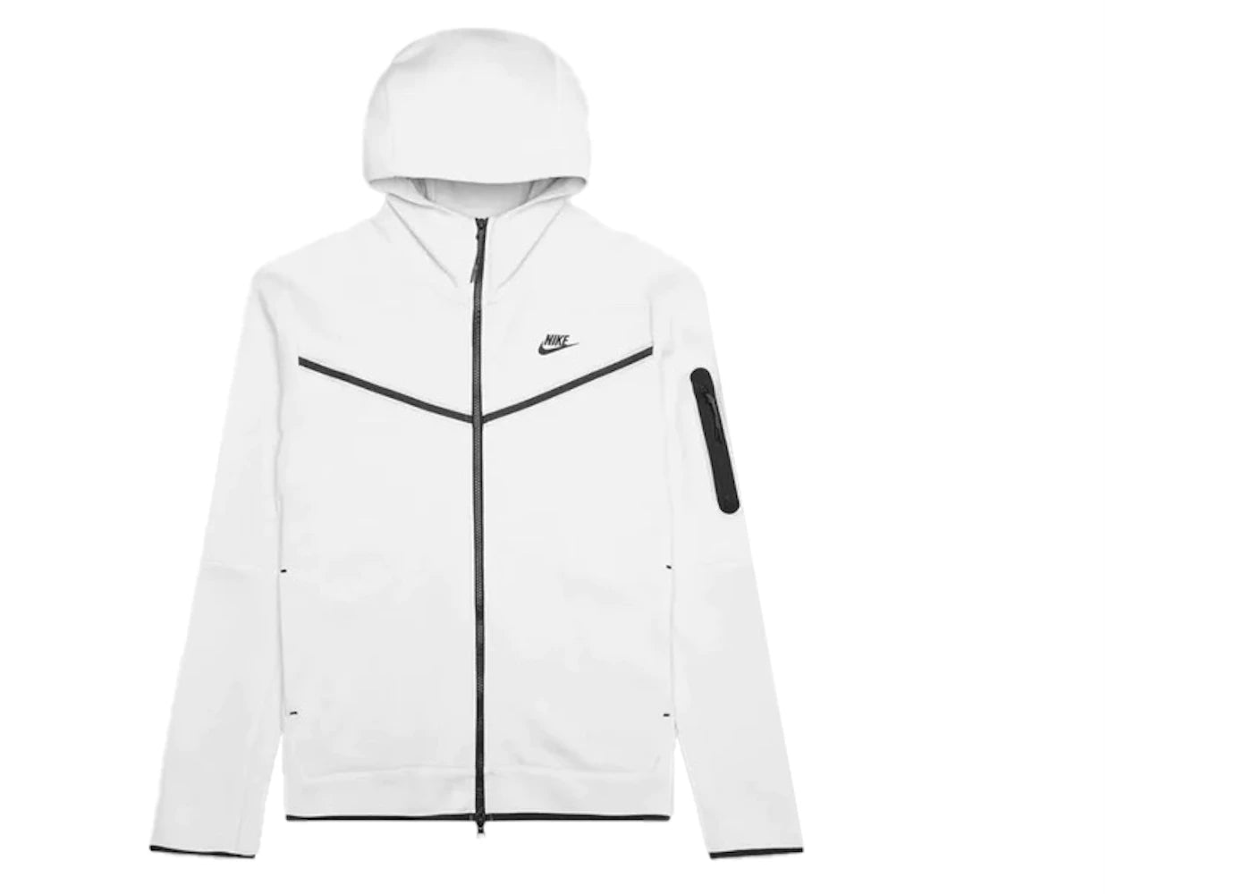 Nike Sportswear Tech Fleece Full-Zip Hoodie-Phantom Black