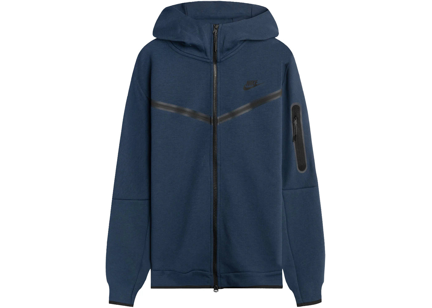 Sweat à capuche Nike Sportswear Tech Fleece - Bleu marine/Noir