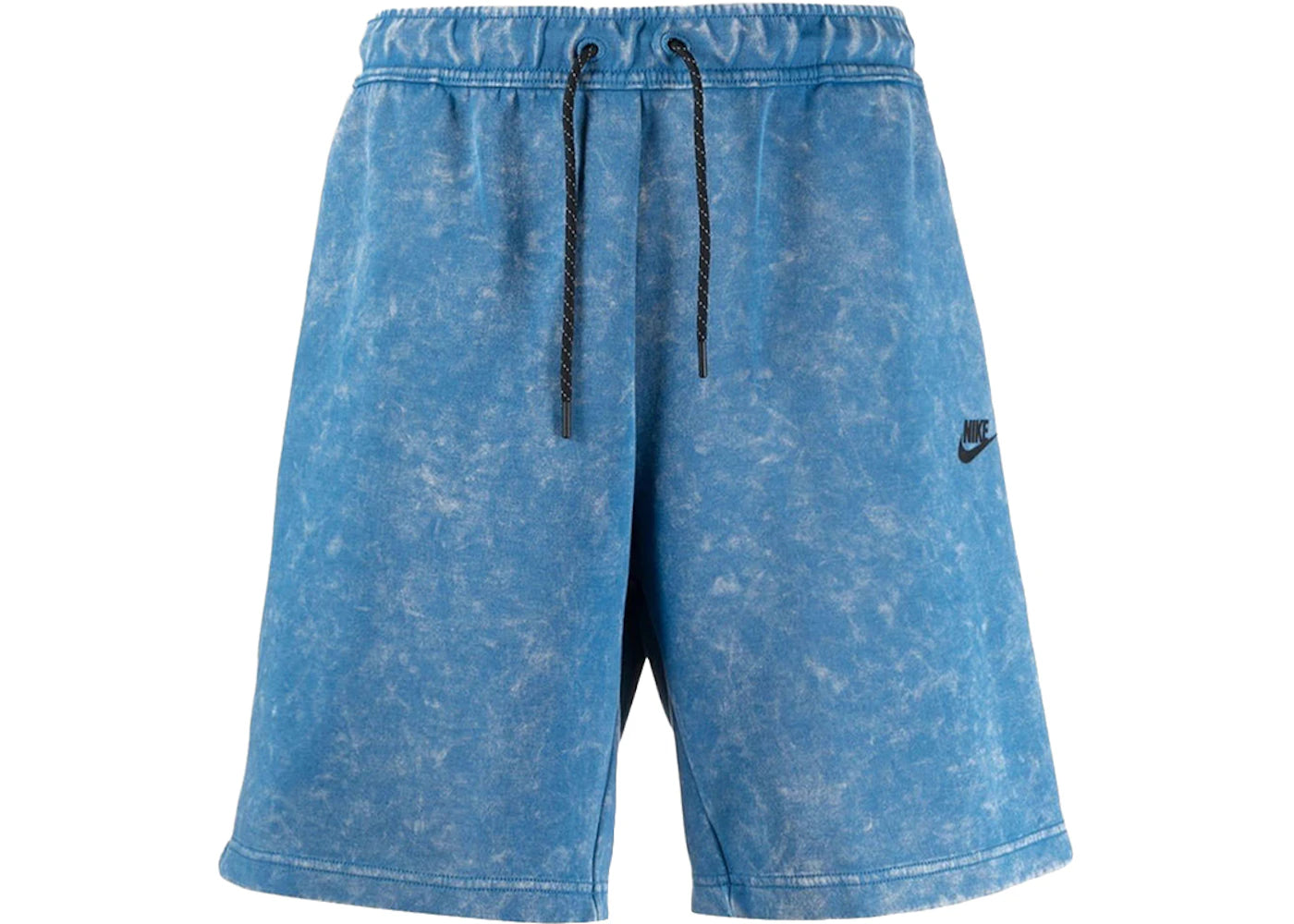 Short Nike Sportswear Tech Fleece - Bleu marine foncé/Noir
