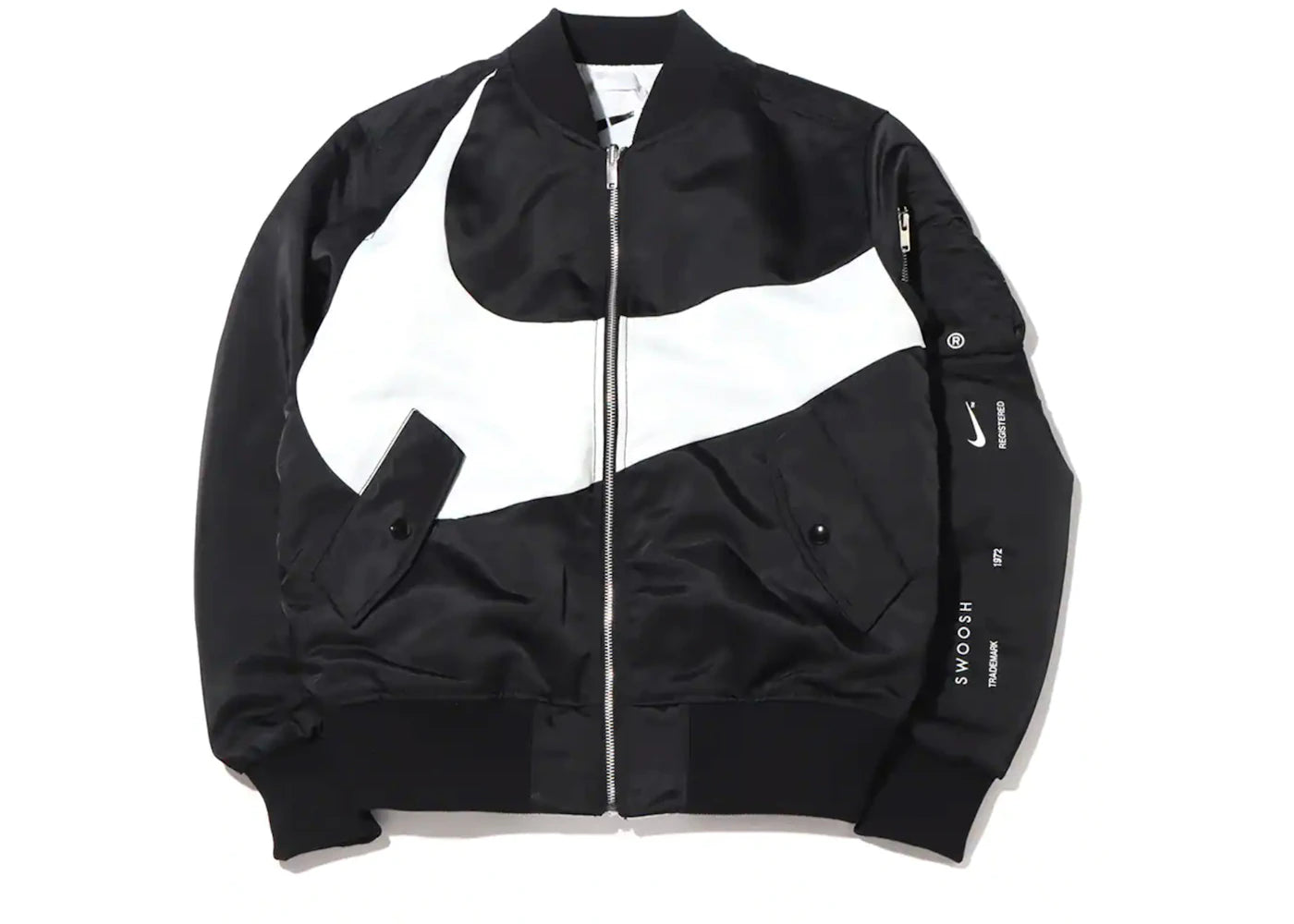 Nike Therma-FIT Synthetic Phil Reversible Bomber Jacket (Asia Sizing)-Black
