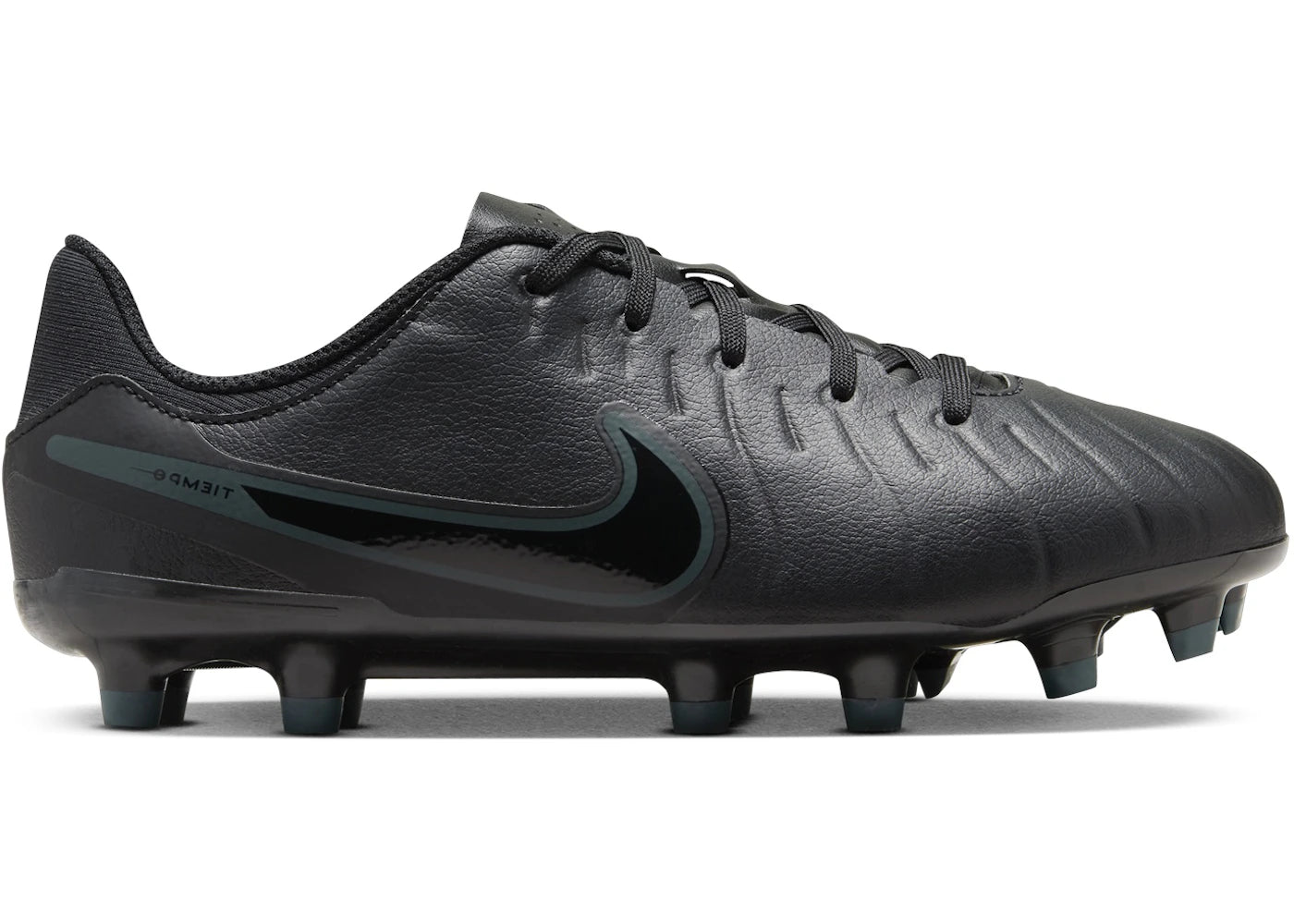 Nike Tiempo Legend 10 Academy FG/MG-Black Deep Jungle (GS)