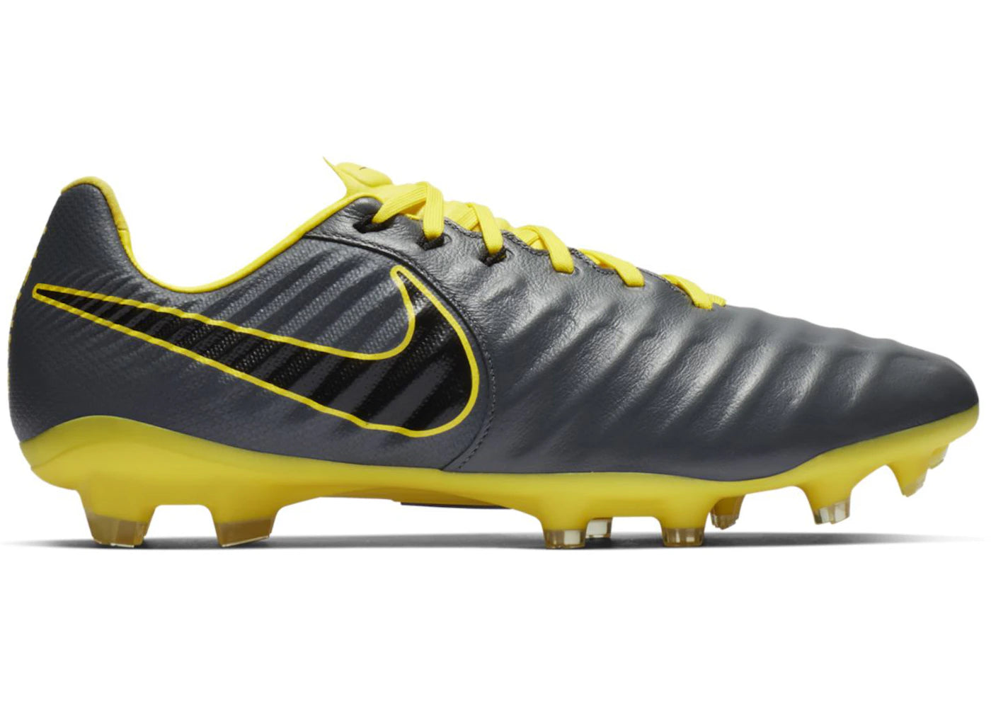 Nike Tiempo Legend 7 Pro FG-Dark Grey Opti Yellow