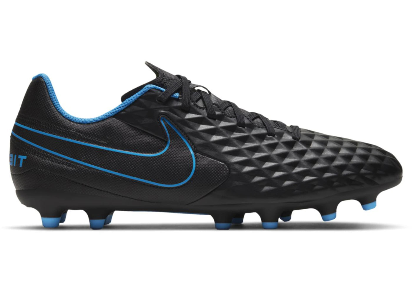 Nike Tiempo Legend 8 Club FG MG-Black Light Photo Blue