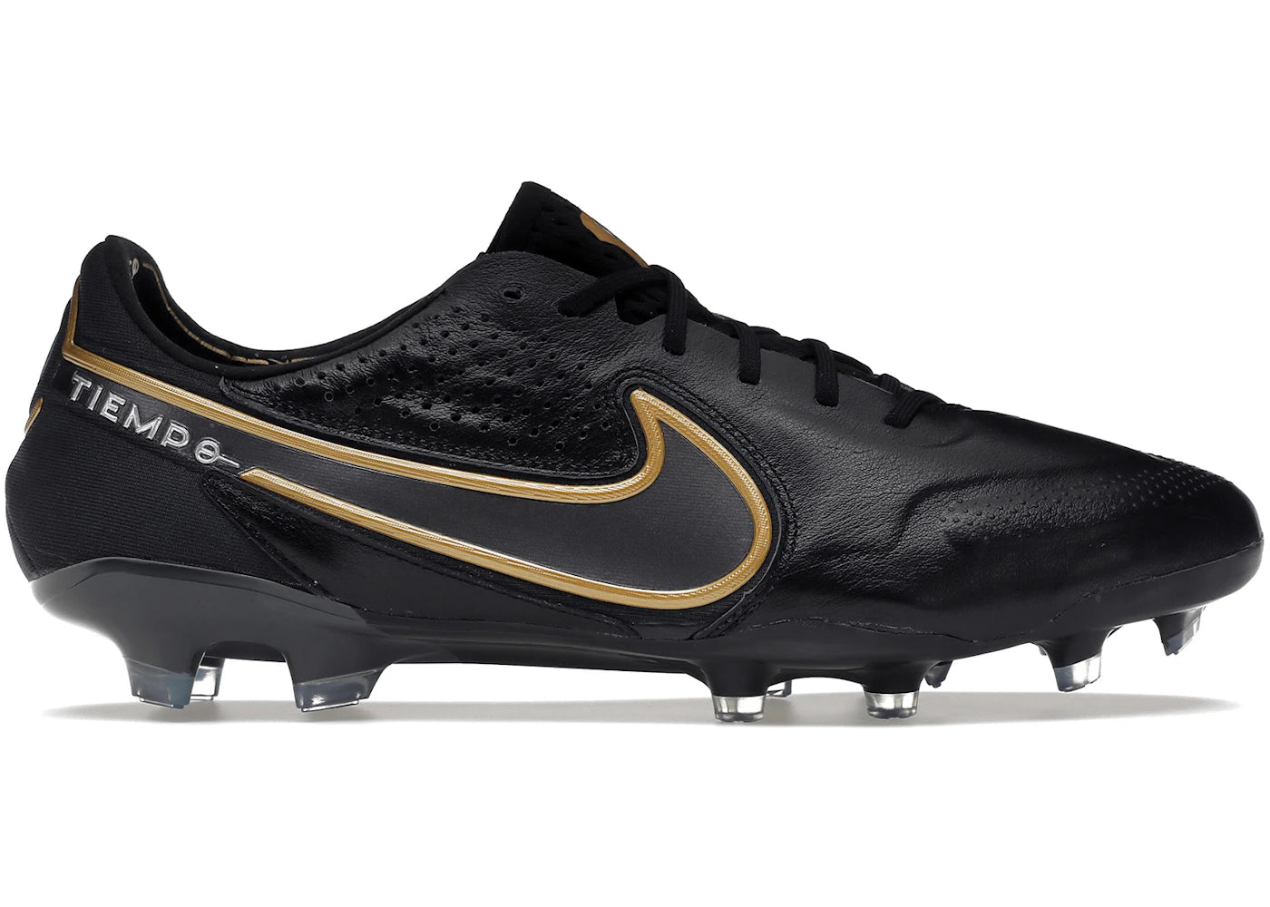 Nike Tiempo Legend 9 Elite FG-Black Metallic Gold
