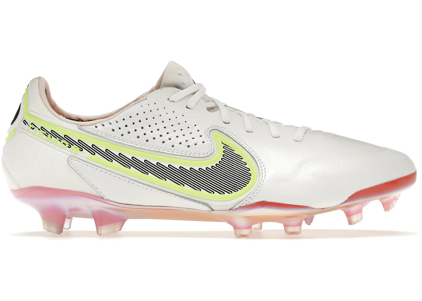Nike Tiempo Legend 9 Elite FG-White Pink Blast