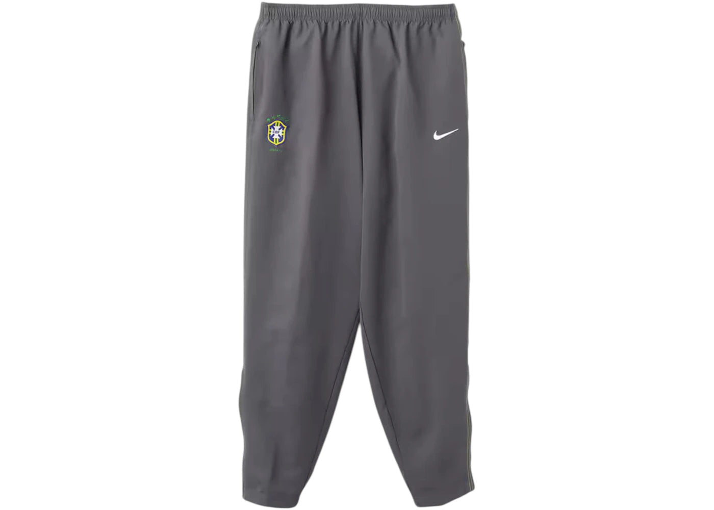 Nike Total 90 Brazil Reissue Replica Soccer Track Pant-Dark Grey/Black
