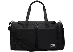 Nike Utility Power 2.0 Duffel Medium 51L Bag Black/Black/White - main view