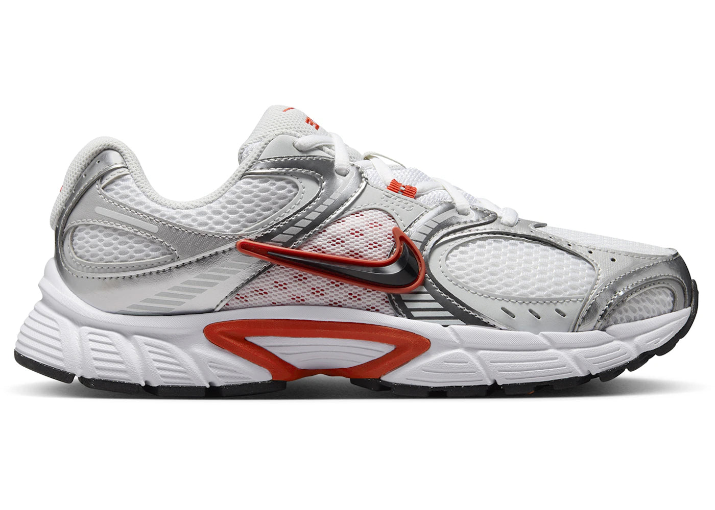 Nike V5 RNR - Blanc, Rouge Picante, Gris Vaste, Noir (Femme)