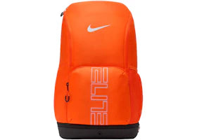 Nike Varsity Elite Backpack Safety Orange/Black/Wolf Grey - main view