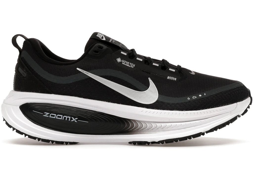 Nike Vomero 18 Gore-Tex Black White Metallic Silver