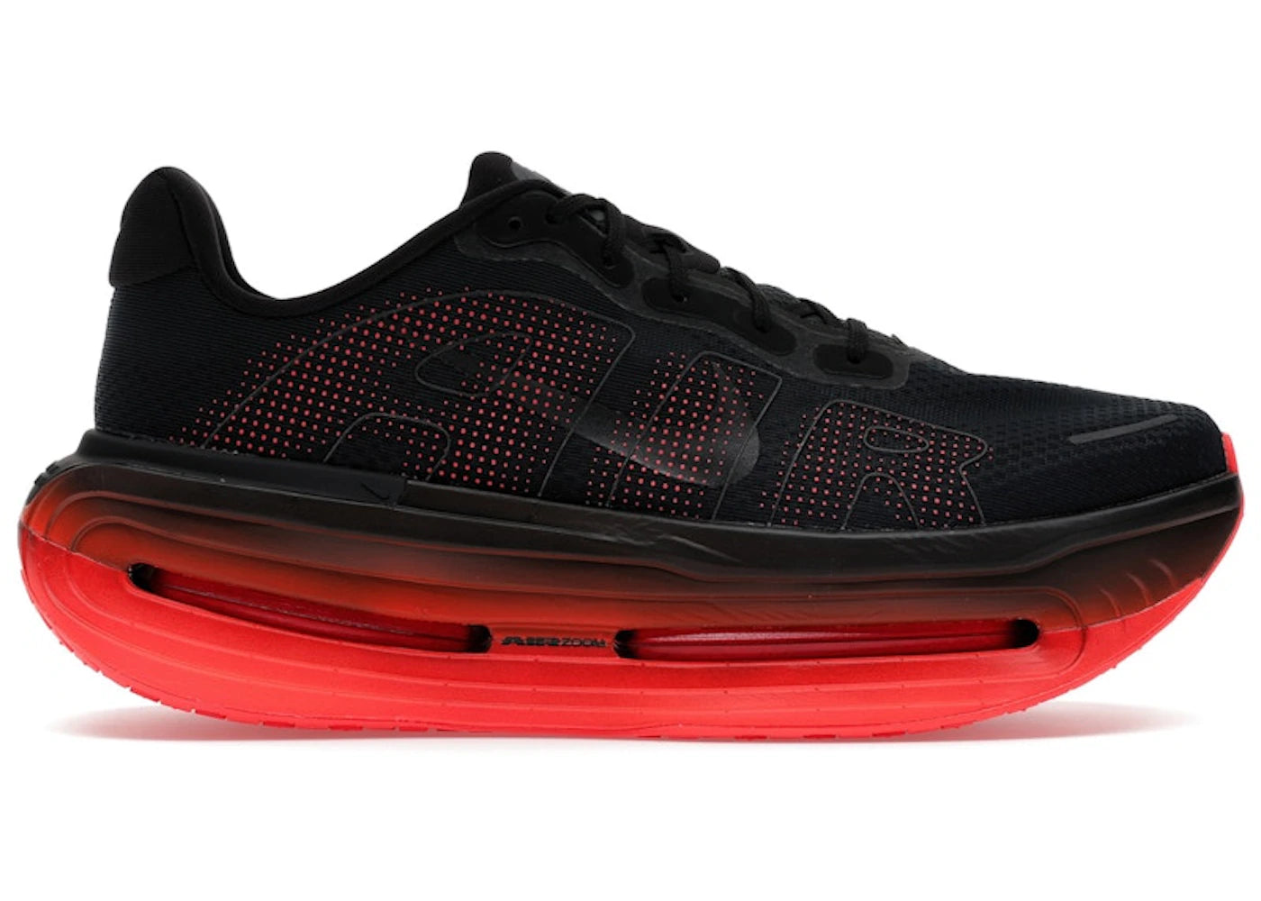 Nike Vomero Premium Black Bright Crimson - main view