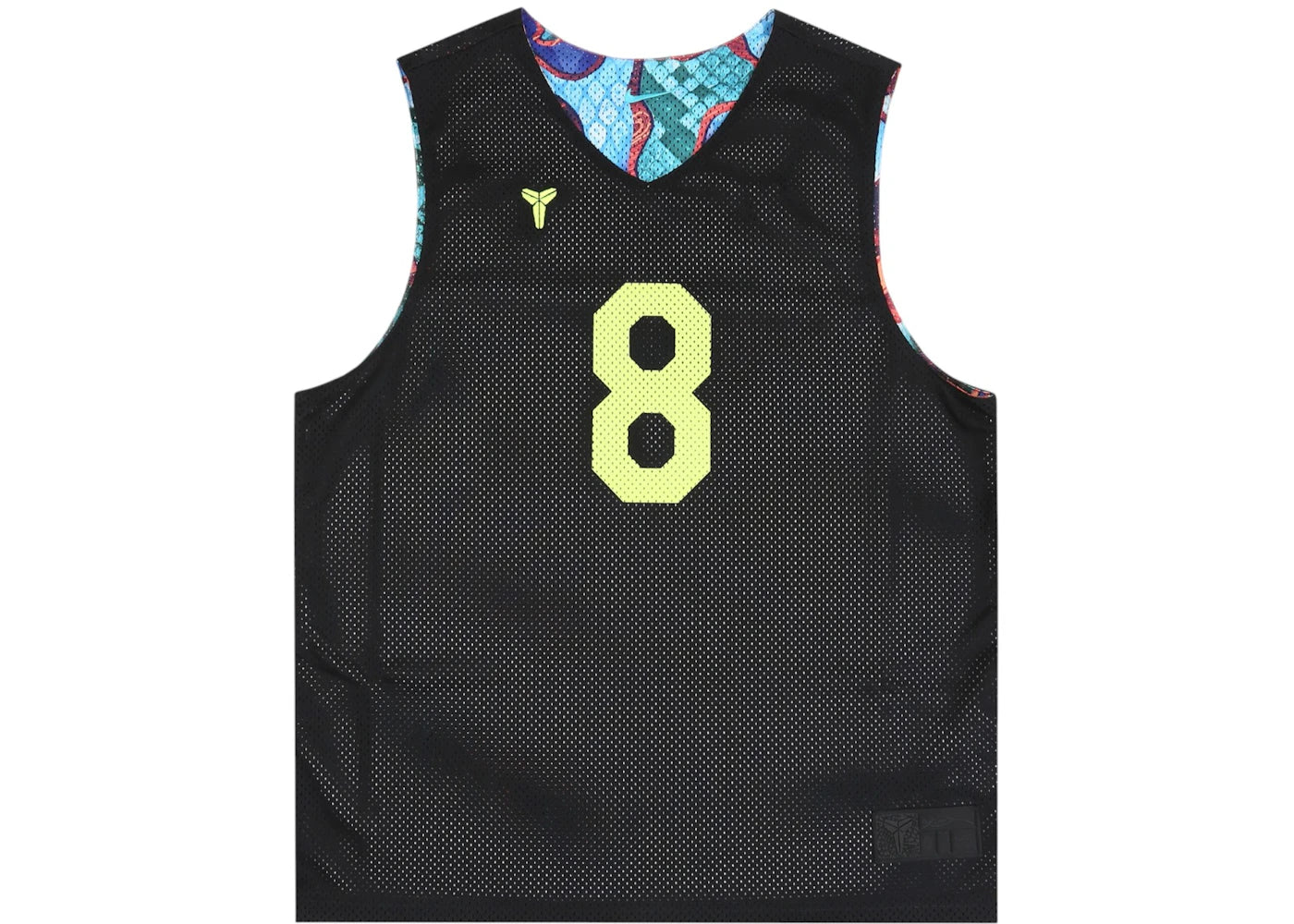 Nike What The Kobe Reversible Jersey-Black/Bright Crimson