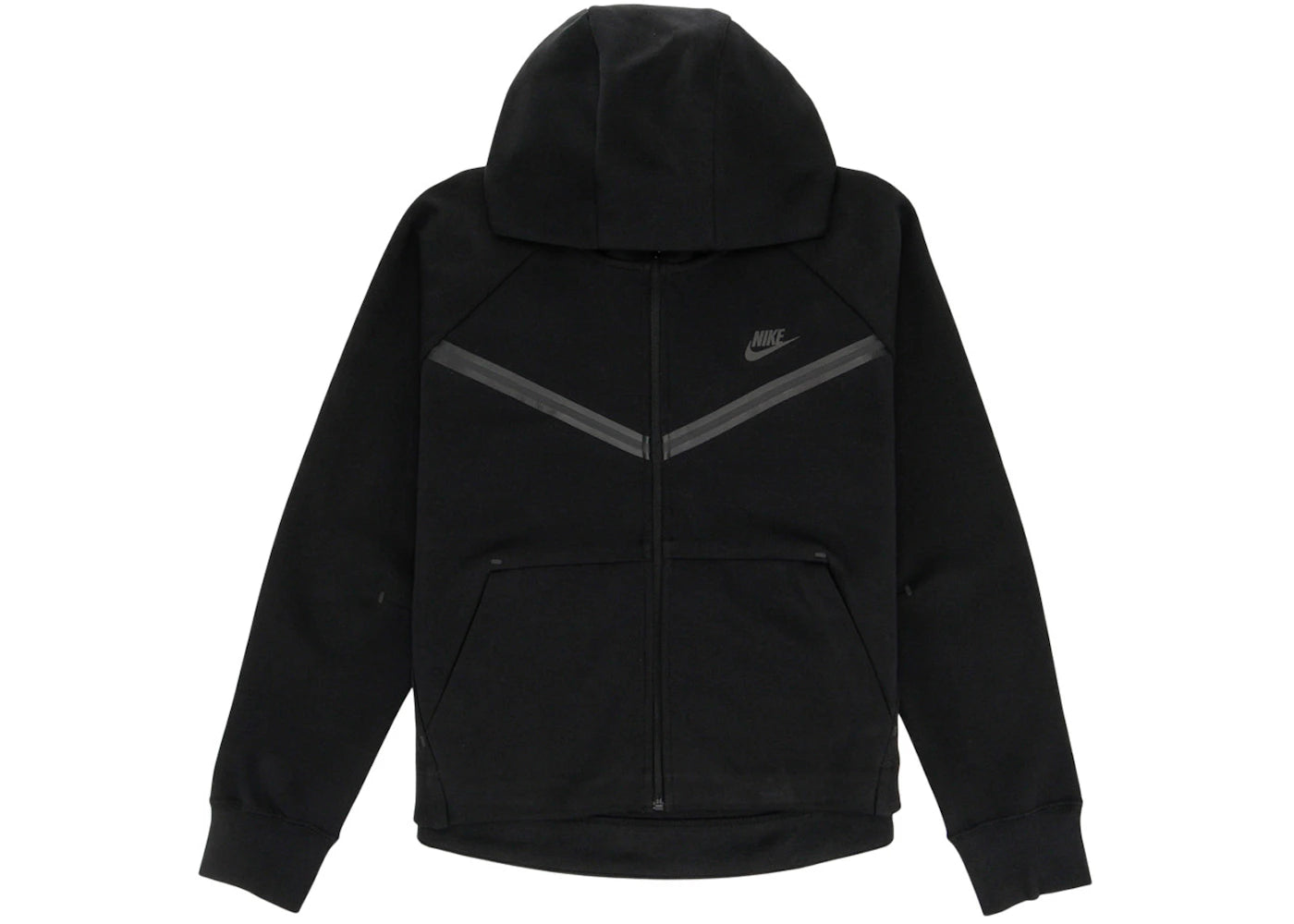 Nike Women's Tech Fleece Windrunner Full Zip Hoodie-Black