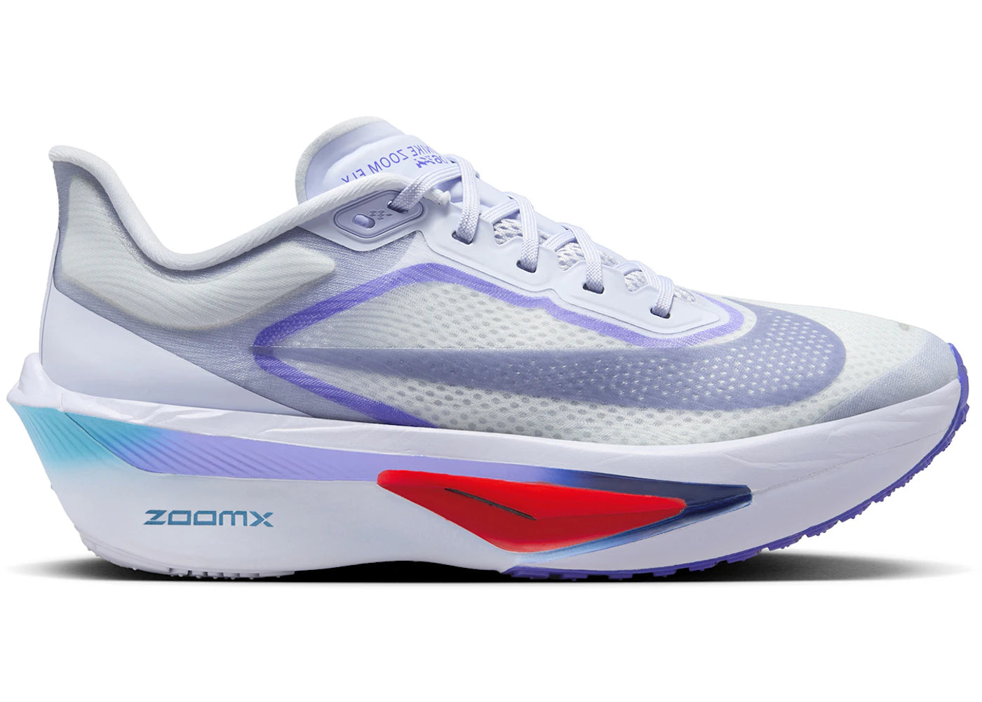 Nike Zoom Fly 6-Ghost Football Gray Blue Lightning Blue Void (Women's)