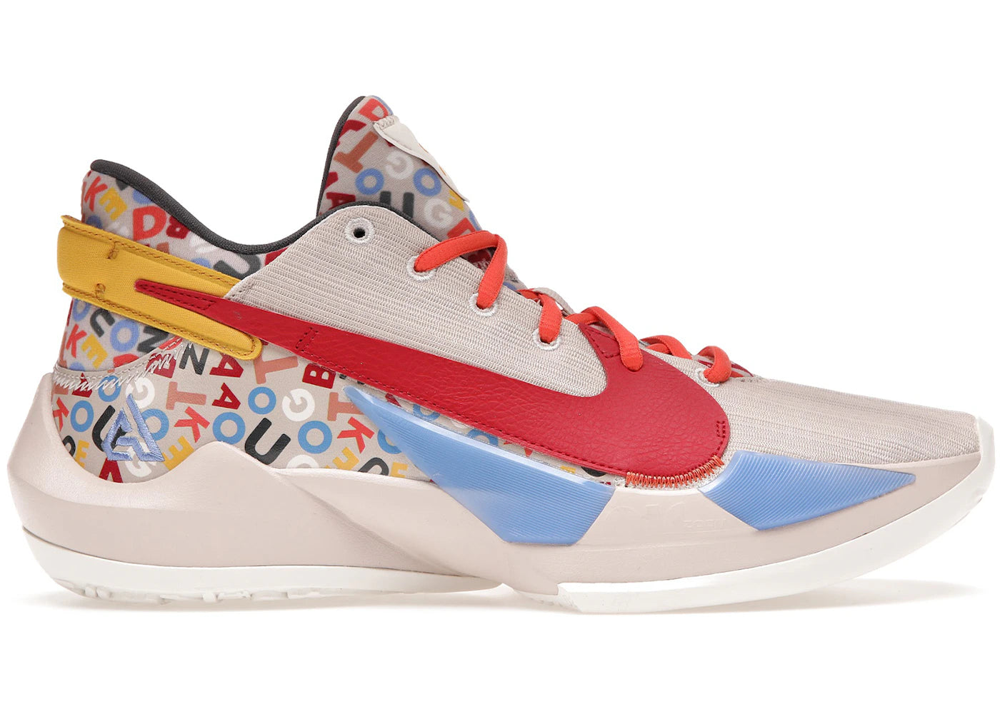Nike Zoom Freak 2 Alphabet