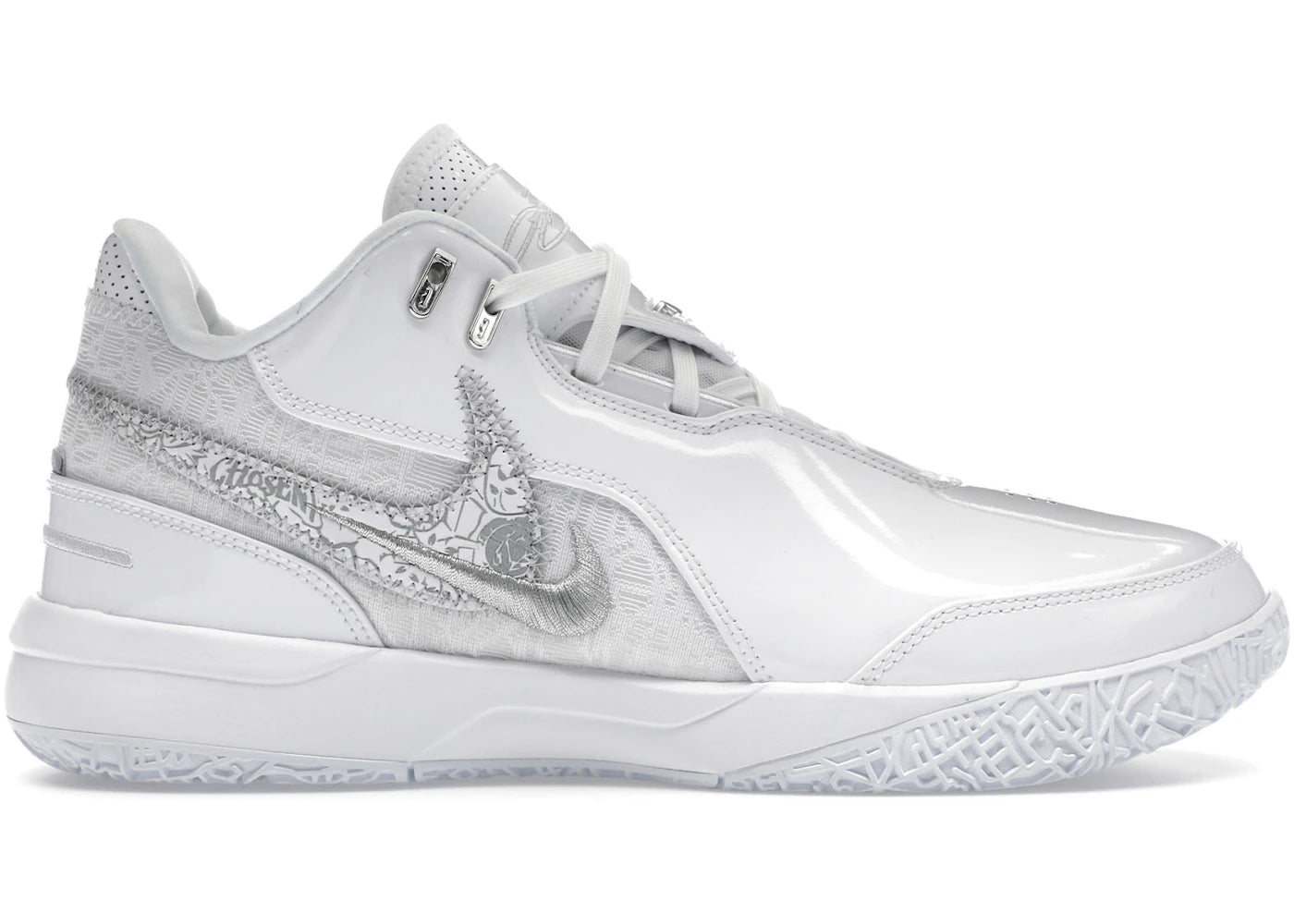 Nike Zoom LeBron NXXT Gen AMPD-White Silver