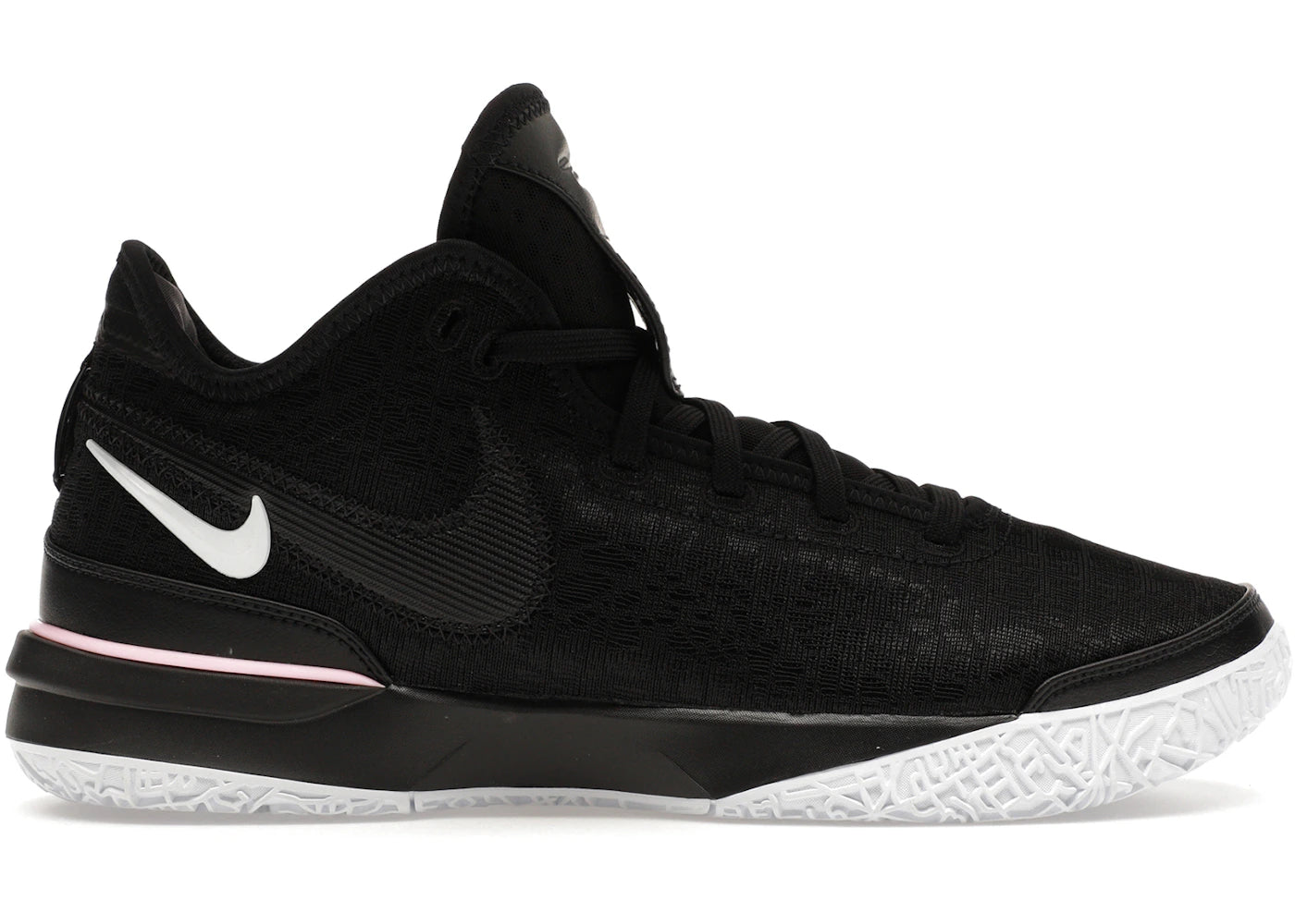 Nike Zoom LeBron NXXT Gen-Black White Medium Soft Pink