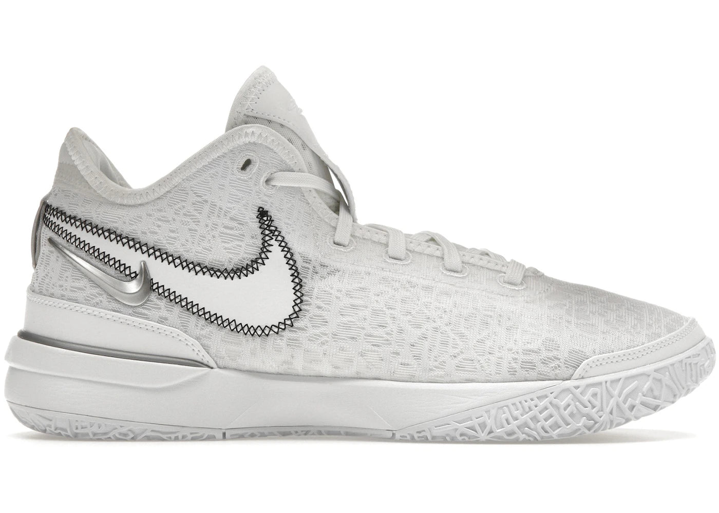 Nike Zoom LeBron NXXT Gen-White Metallic Silver